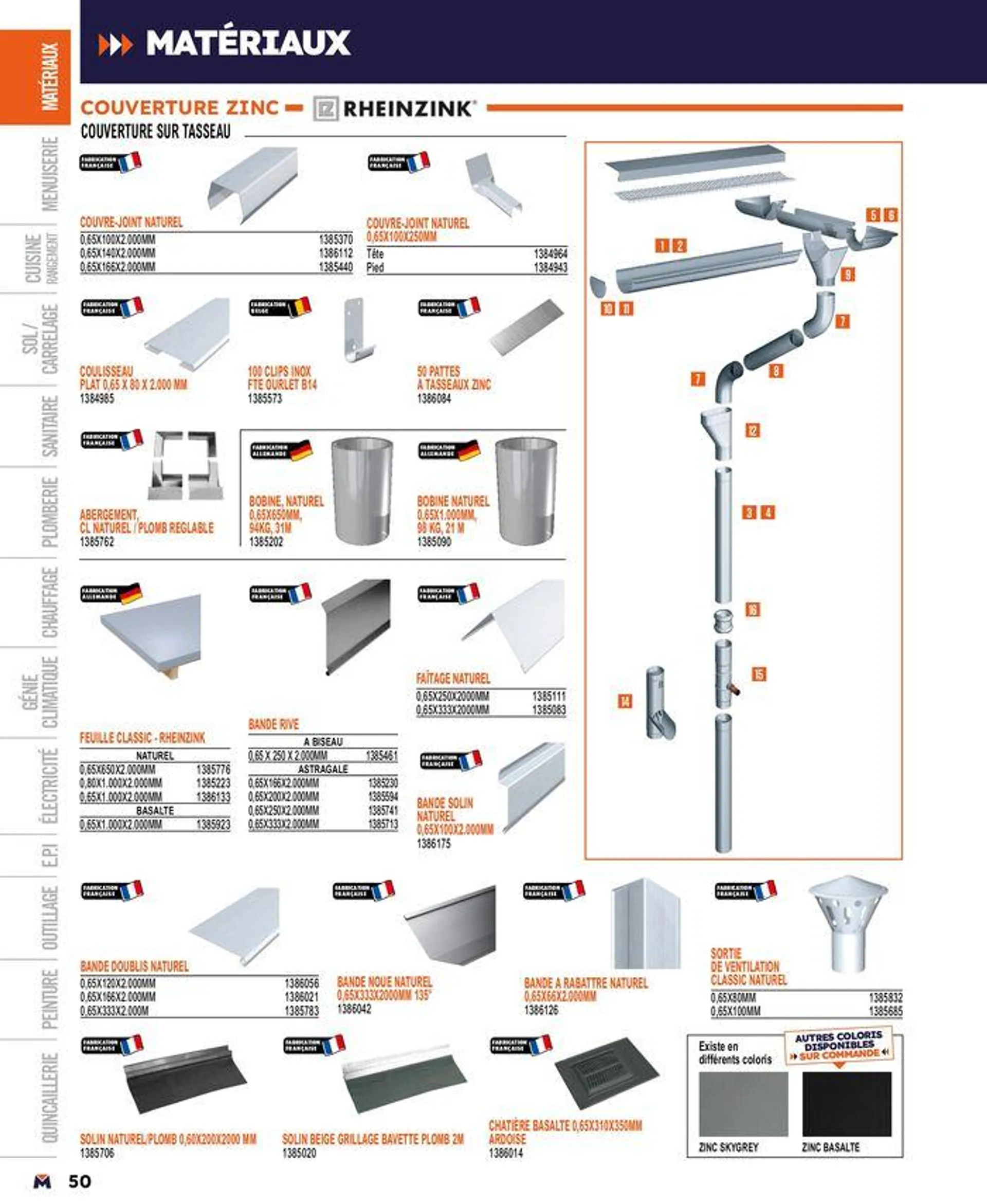 Guide produits 2024 du 15 mars au 31 décembre 2024 - Catalogue page 50