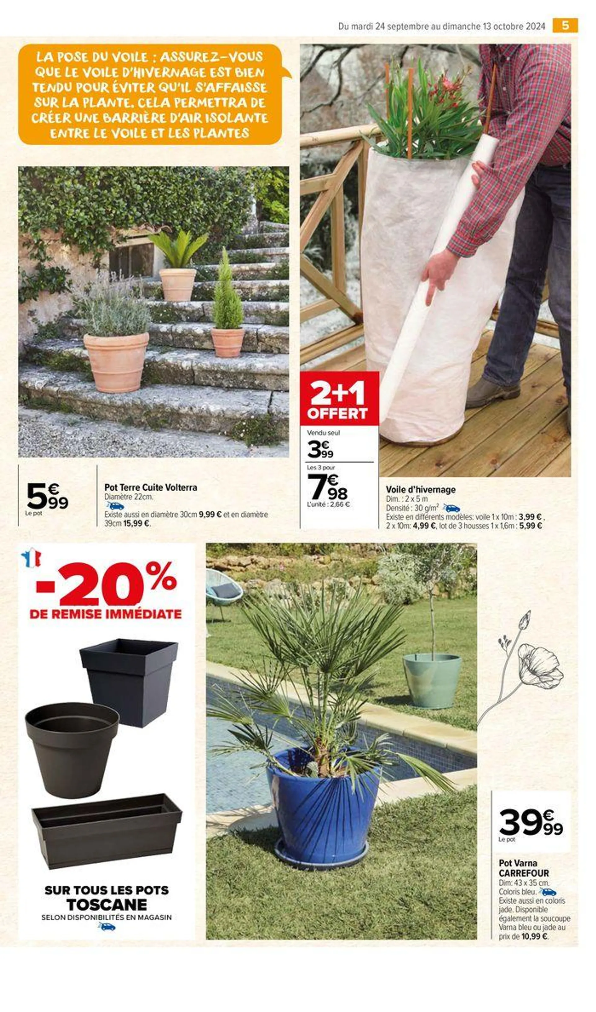 BRICO & JARDIN AUTOMNE du 24 septembre au 13 octobre 2024 - Catalogue page 7