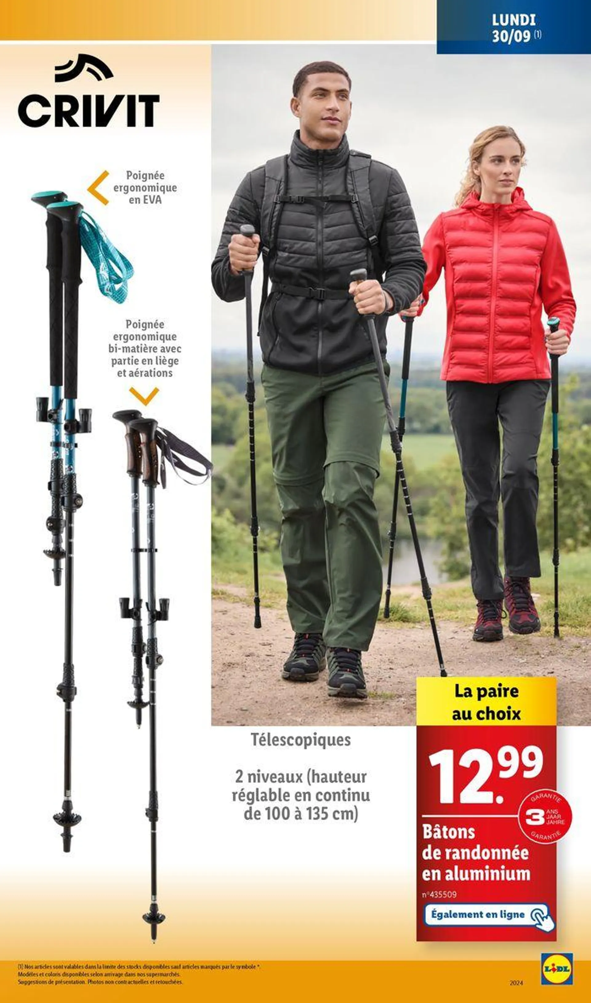 C'est le moment ! Cette semaine Lidl vous propose vos produits préférés à prix cassé  du 26 septembre au 30 septembre 2024 - Catalogue page 41