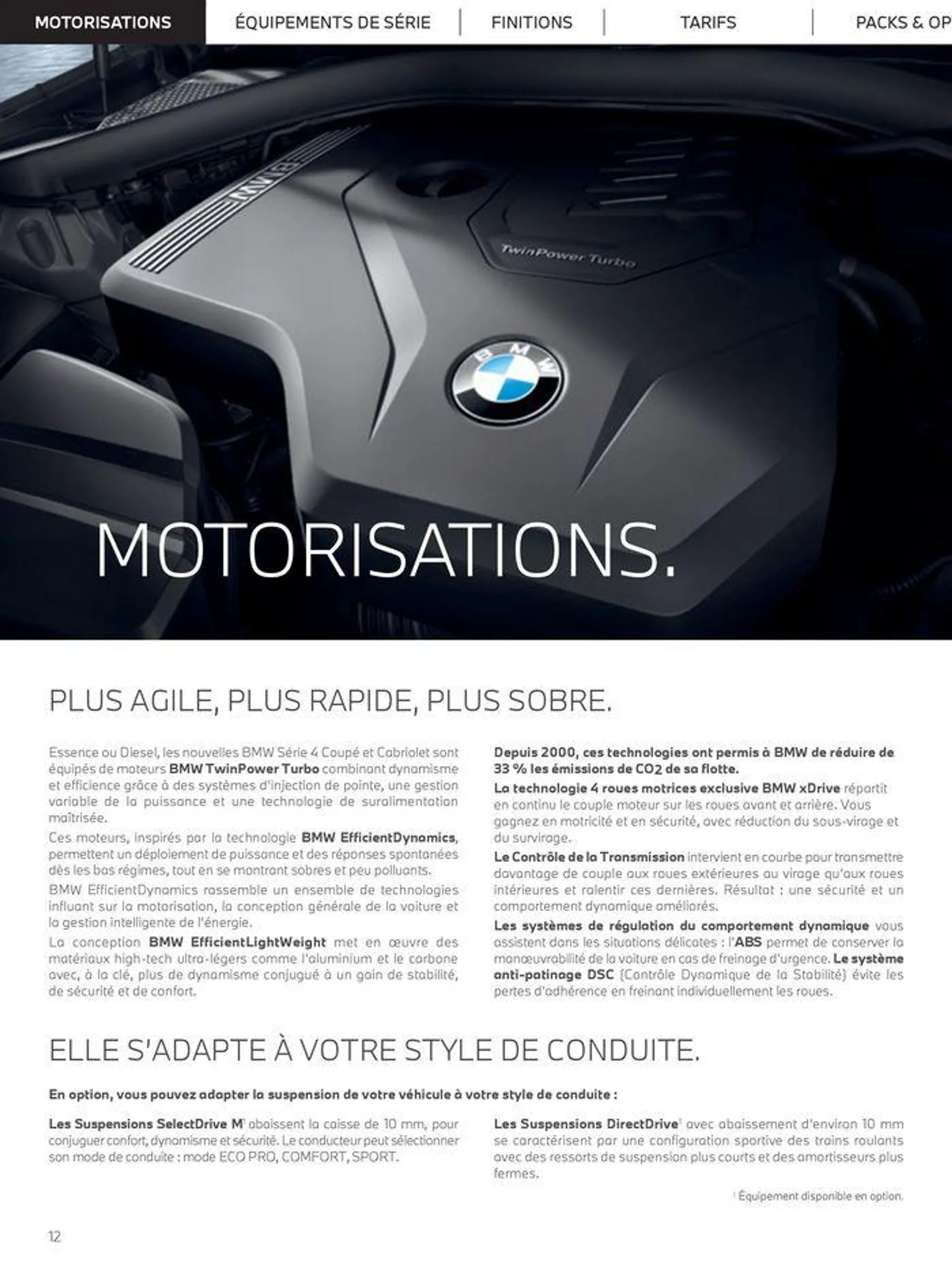 THE NEW 4 COUPÉ CABRIOLET du 26 juin au 31 janvier 2025 - Catalogue page 12