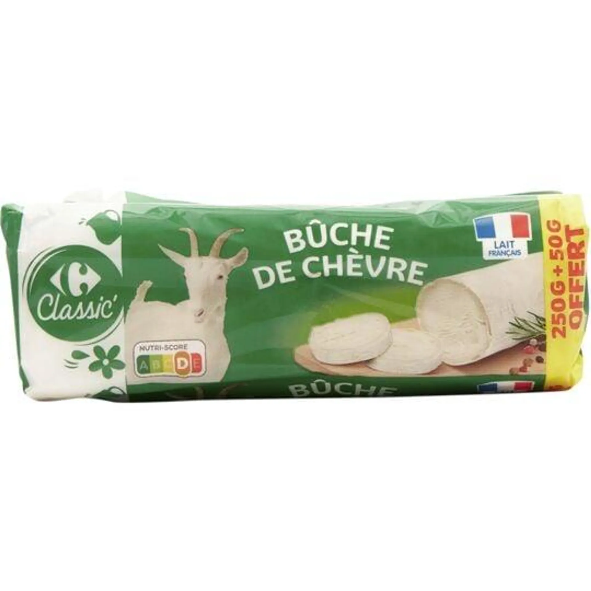 Bûche de chèvre CARREFOUR