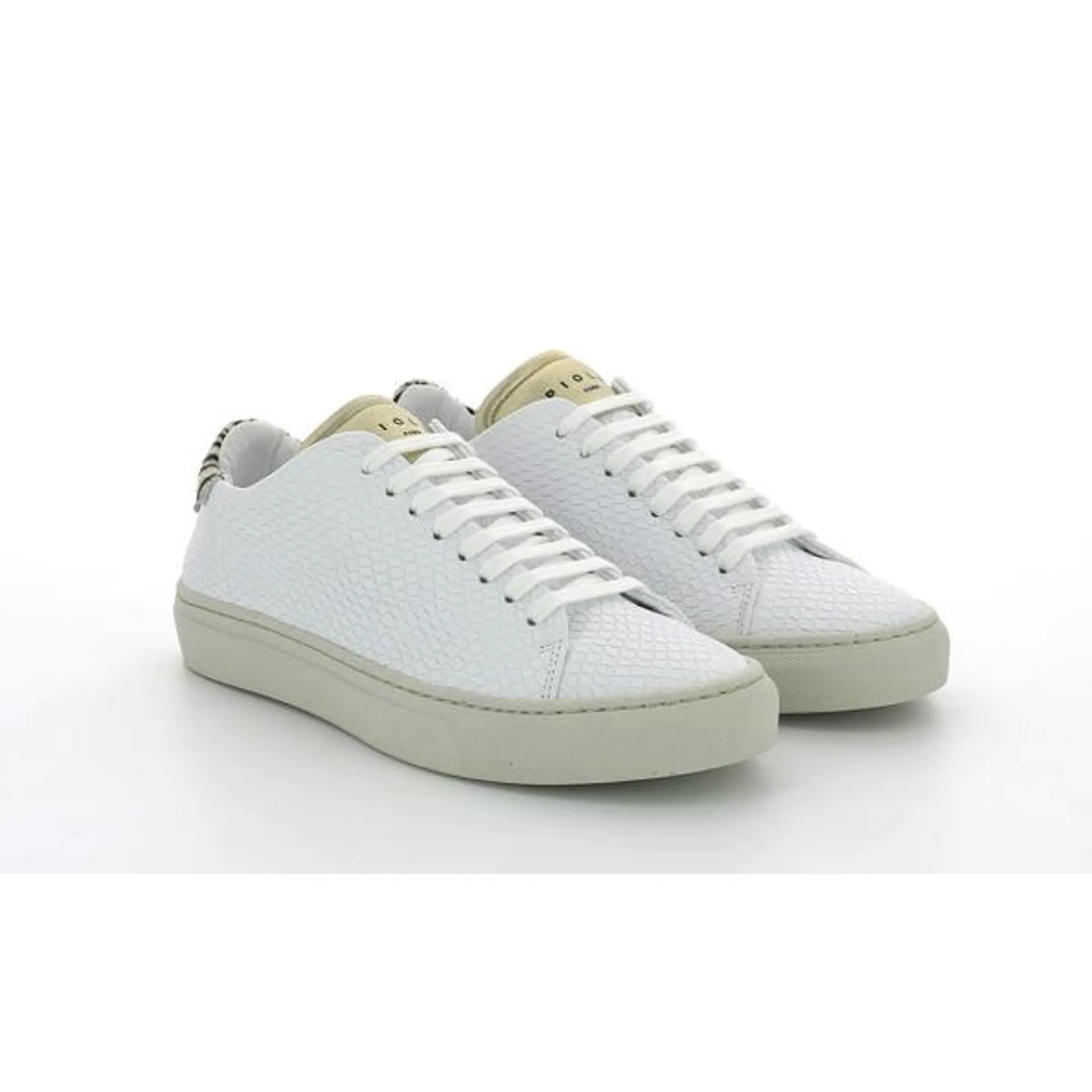 Sneakers Basses Cuir Piola Huaraz Ii - Blanc