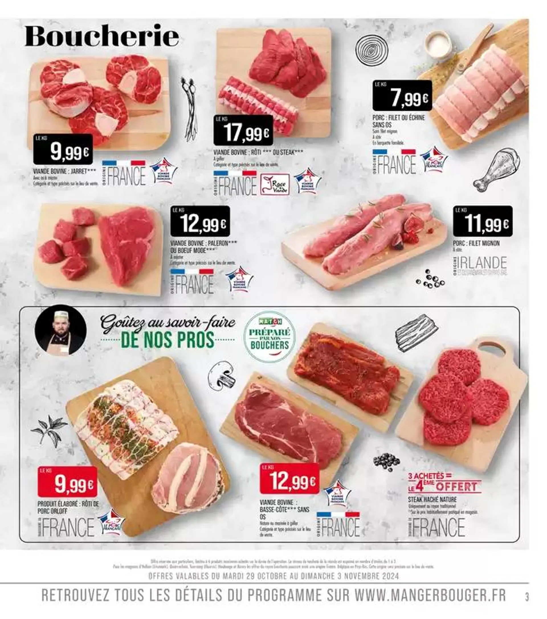 MAXI Supermarché MAtch du 29 octobre au 10 novembre 2024 - Catalogue page 3