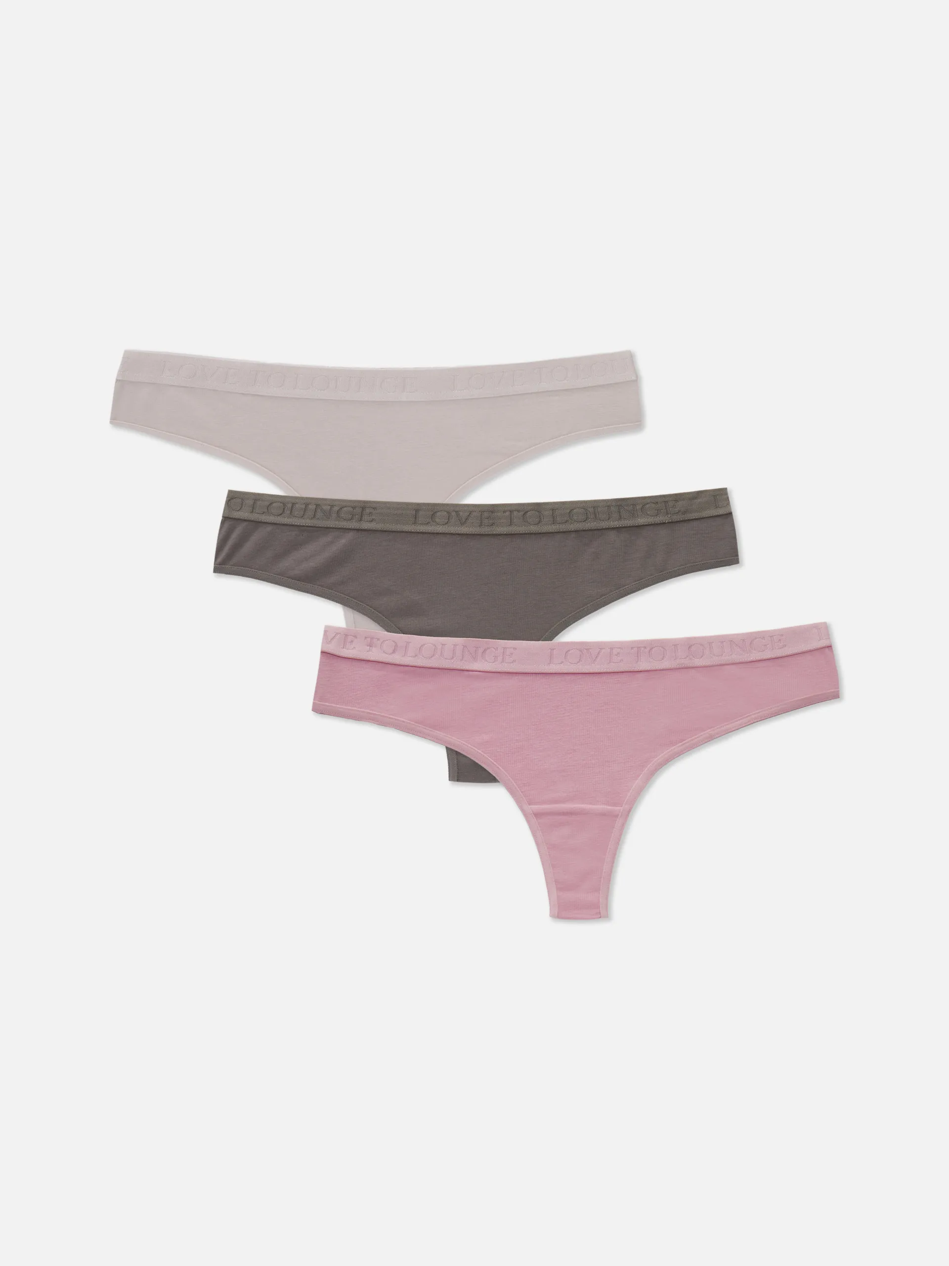 3pk Tonal Thongs