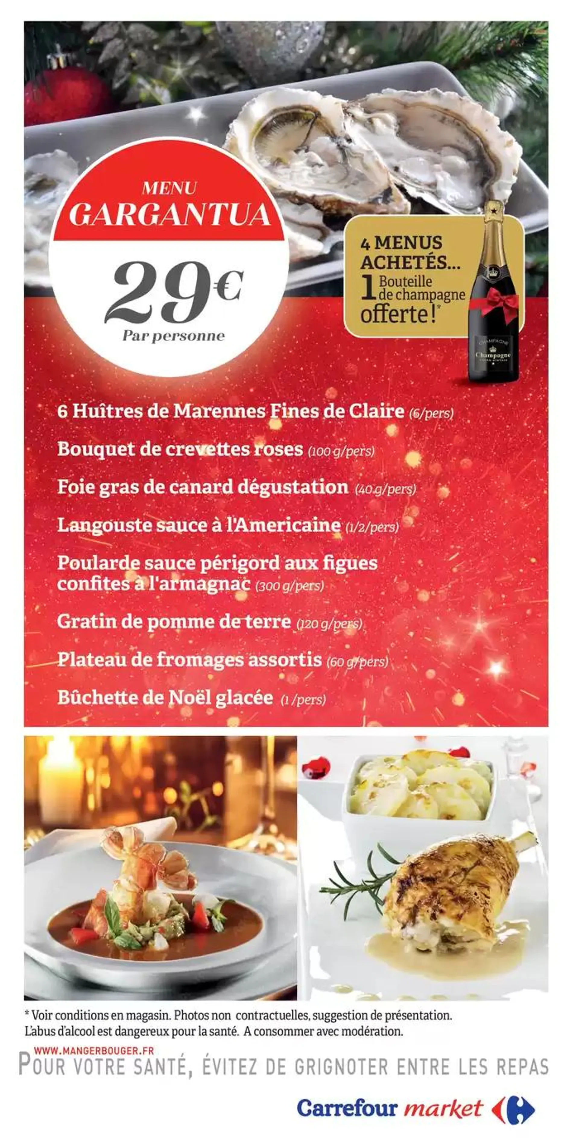 DES REVEILLONS SAVOUREUX du 11 décembre au 31 décembre 2024 - Catalogue page 3