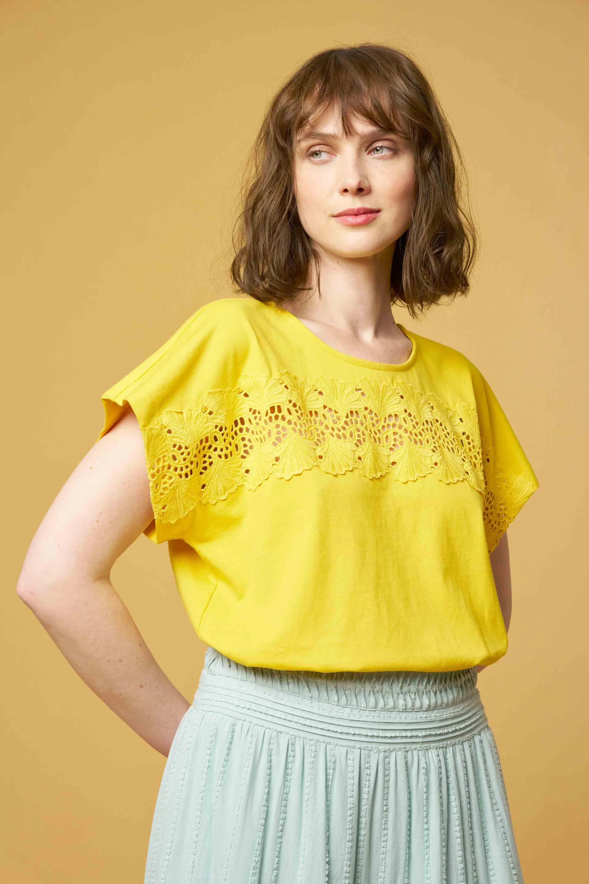 TOMEO TEE-SHIRT - MIMOSA