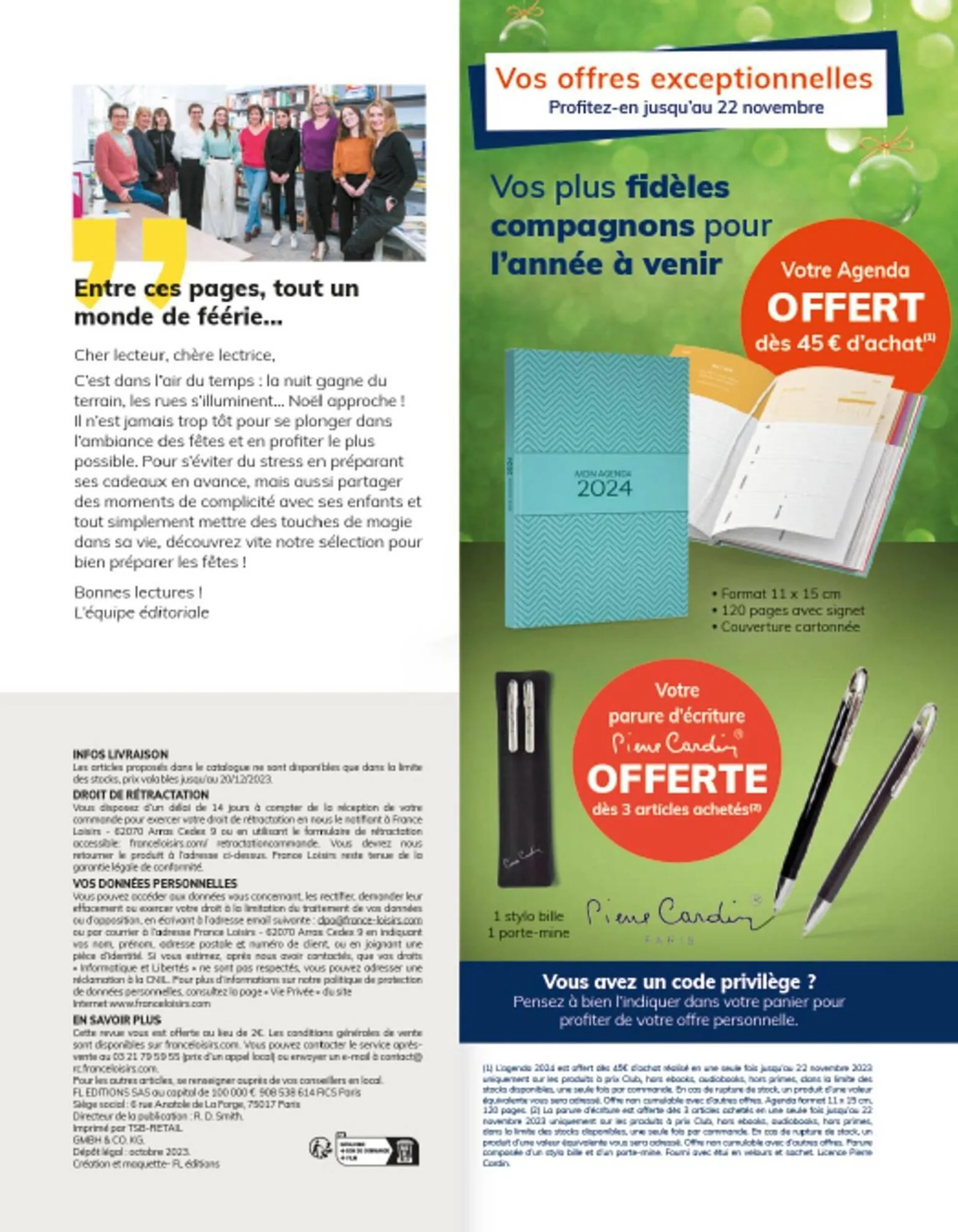 Catalogue France Loisirs - 2