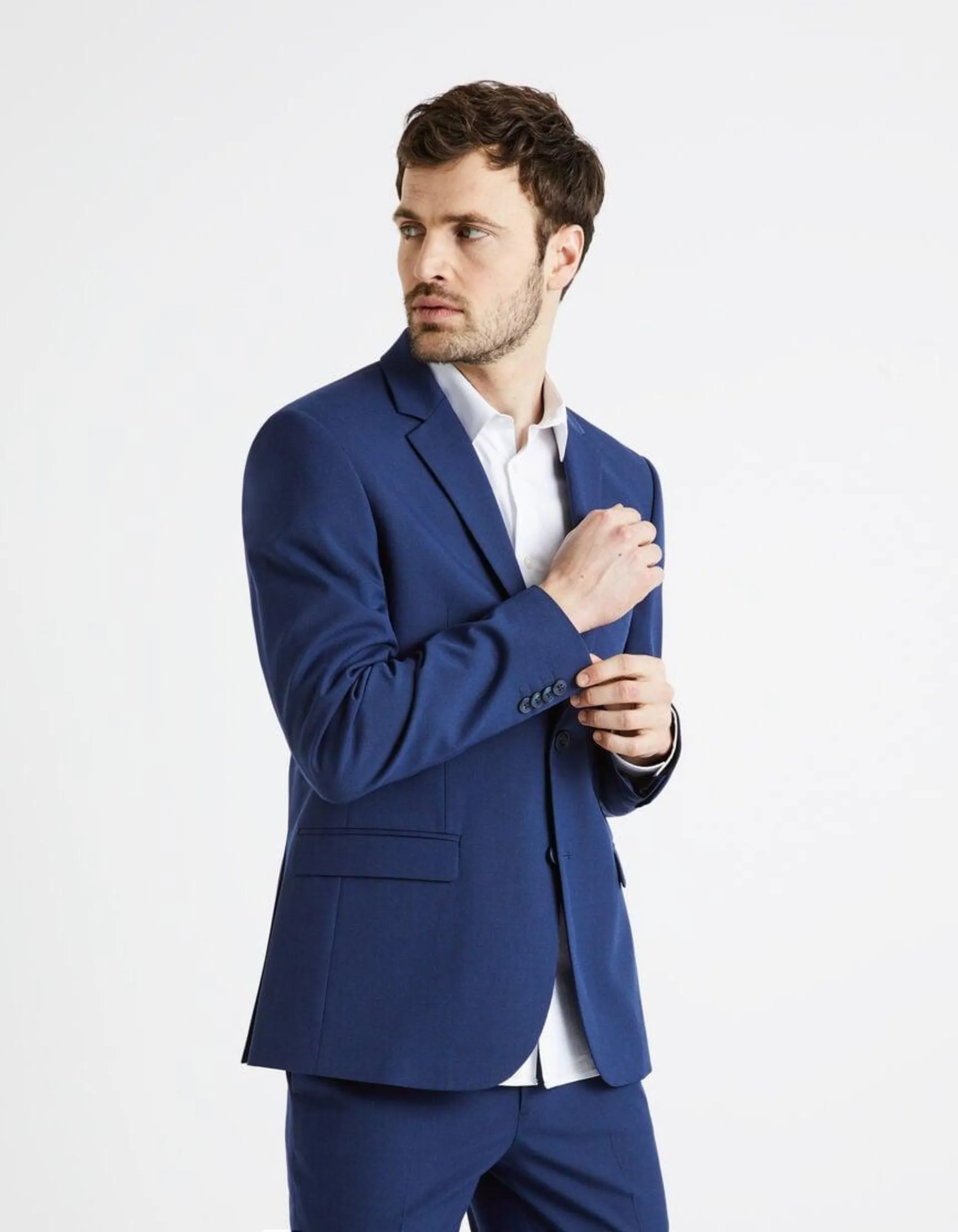 Veste de costume slim - bleu