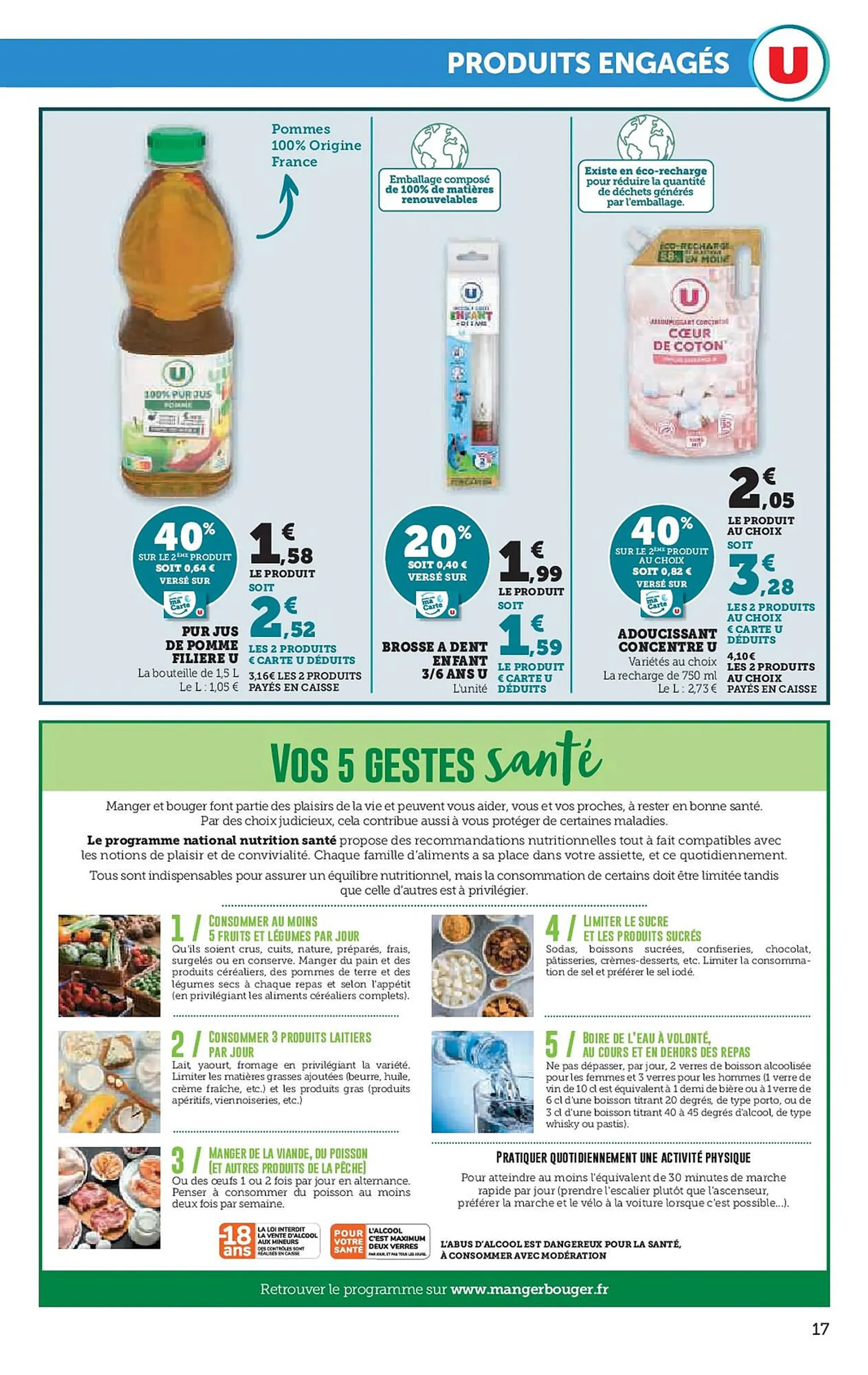 Catalogue U Express du 22 octobre au 3 novembre 2024 - Catalogue page 17