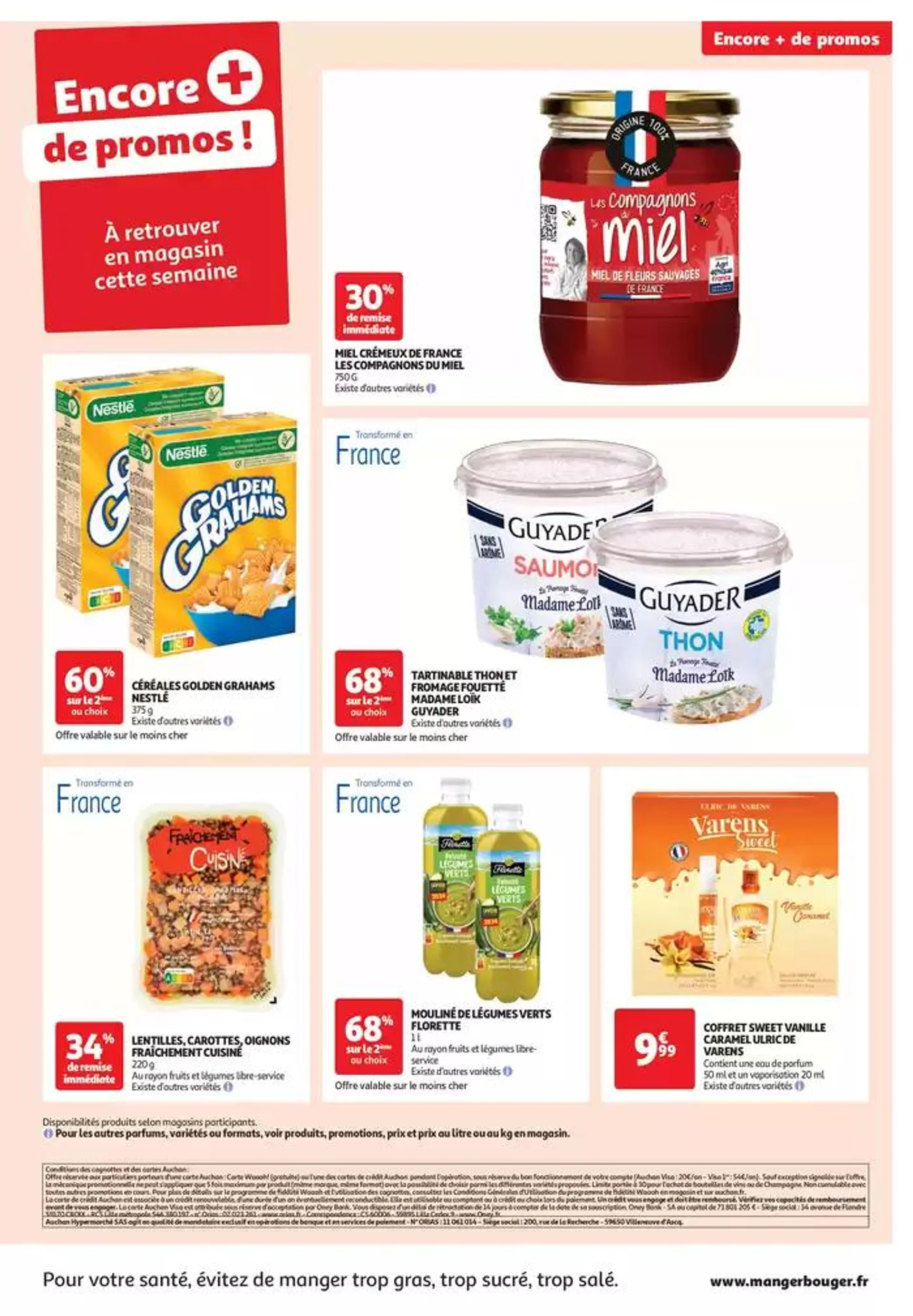 Top depart : 25 jours Auchan  du 29 octobre au 4 novembre 2024 - Catalogue page 75