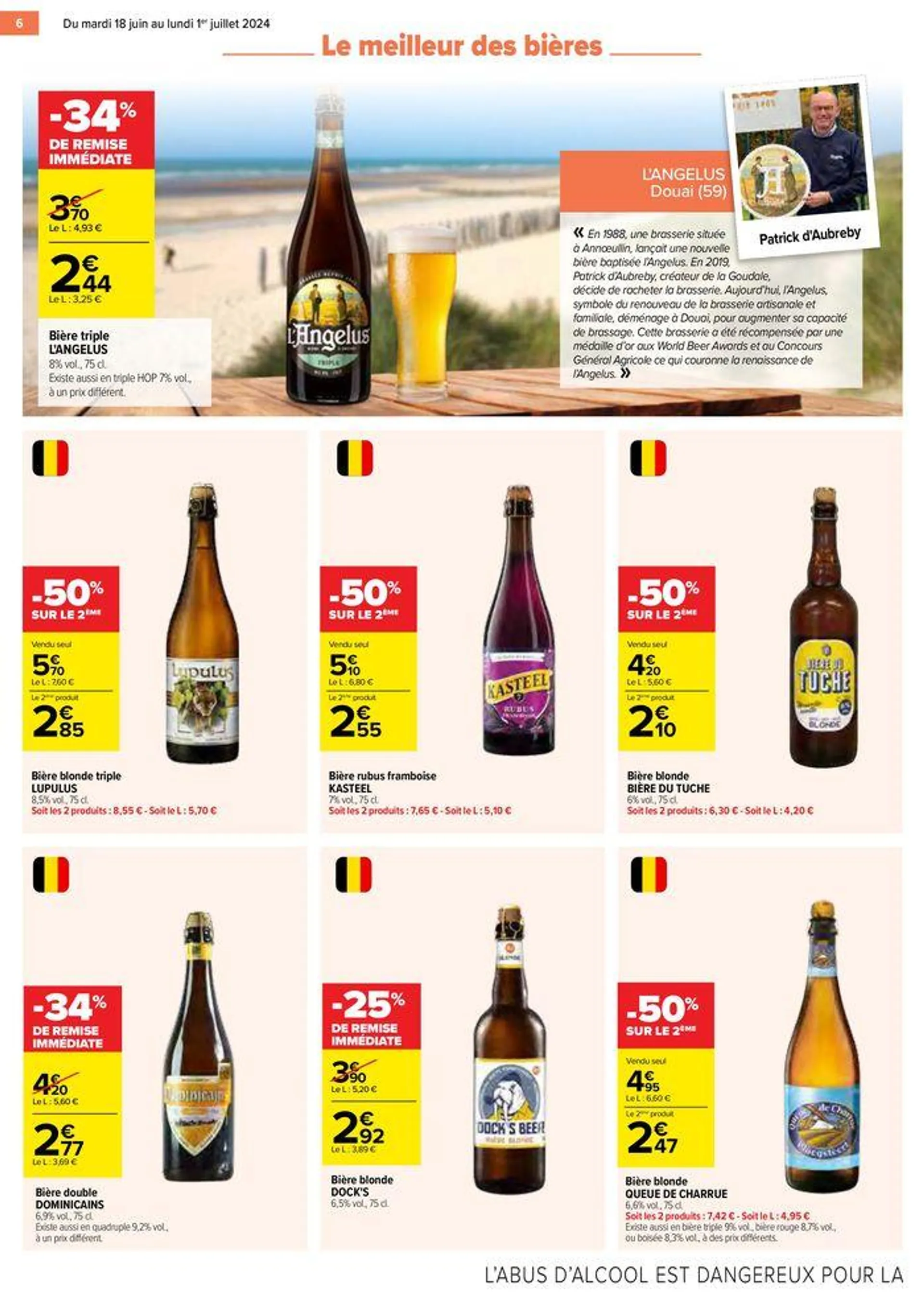 LE MEILLEUR DES BIERES  du 18 juin au 1 juillet 2024 - Catalogue page 6