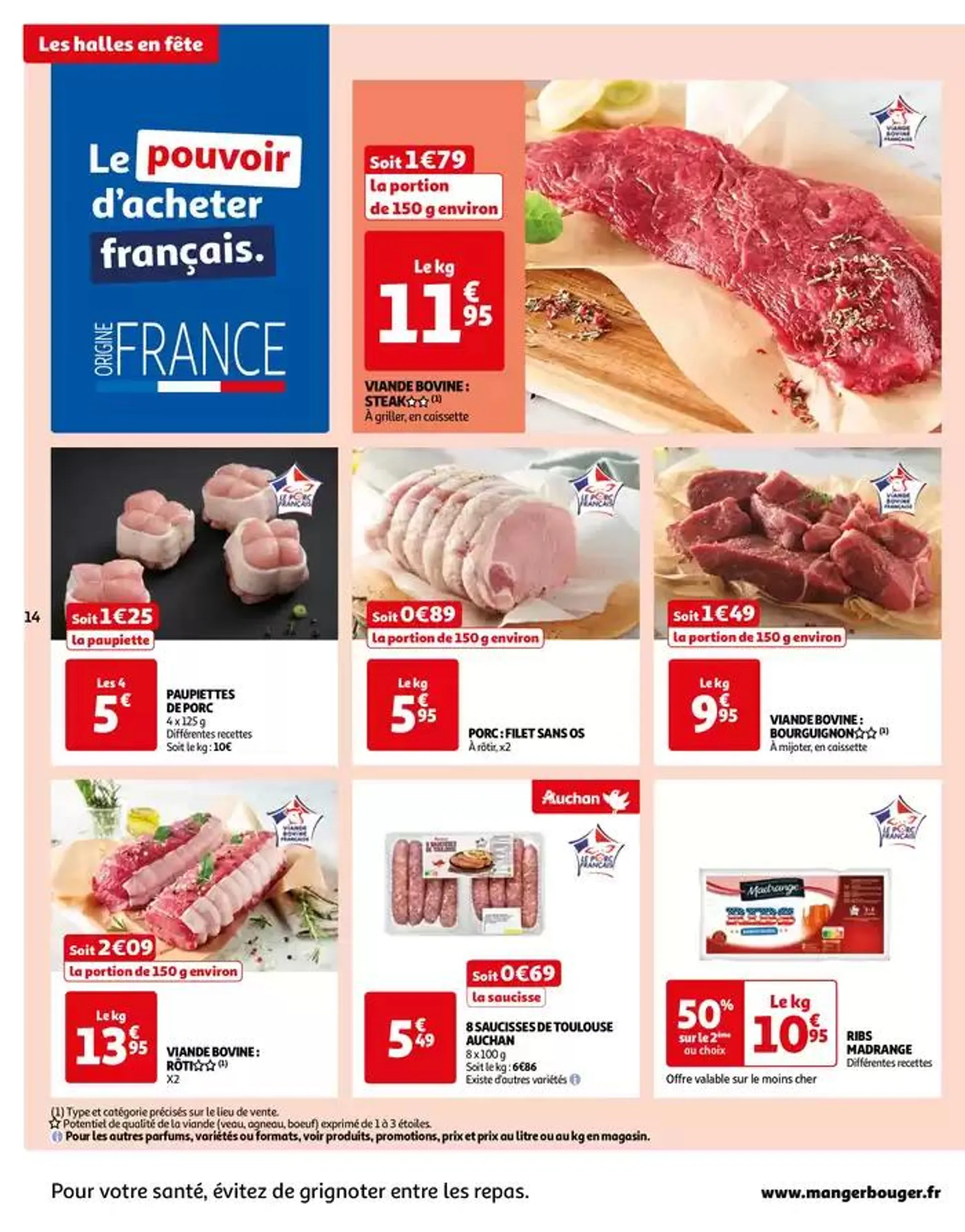 Cette semaine, plus de 3000 offres en magasin du 1 octobre au 7 octobre 2024 - Catalogue page 14