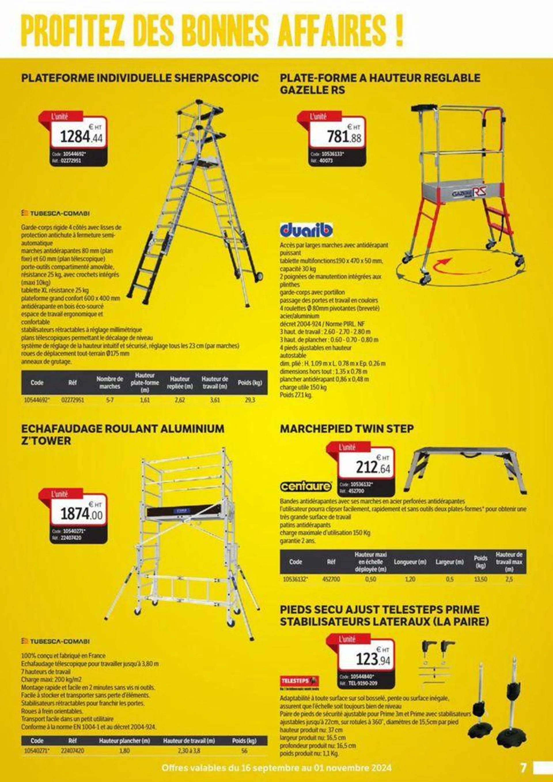 LES INDISPENSABLES N°2 du 17 septembre au 1 novembre 2024 - Catalogue page 7