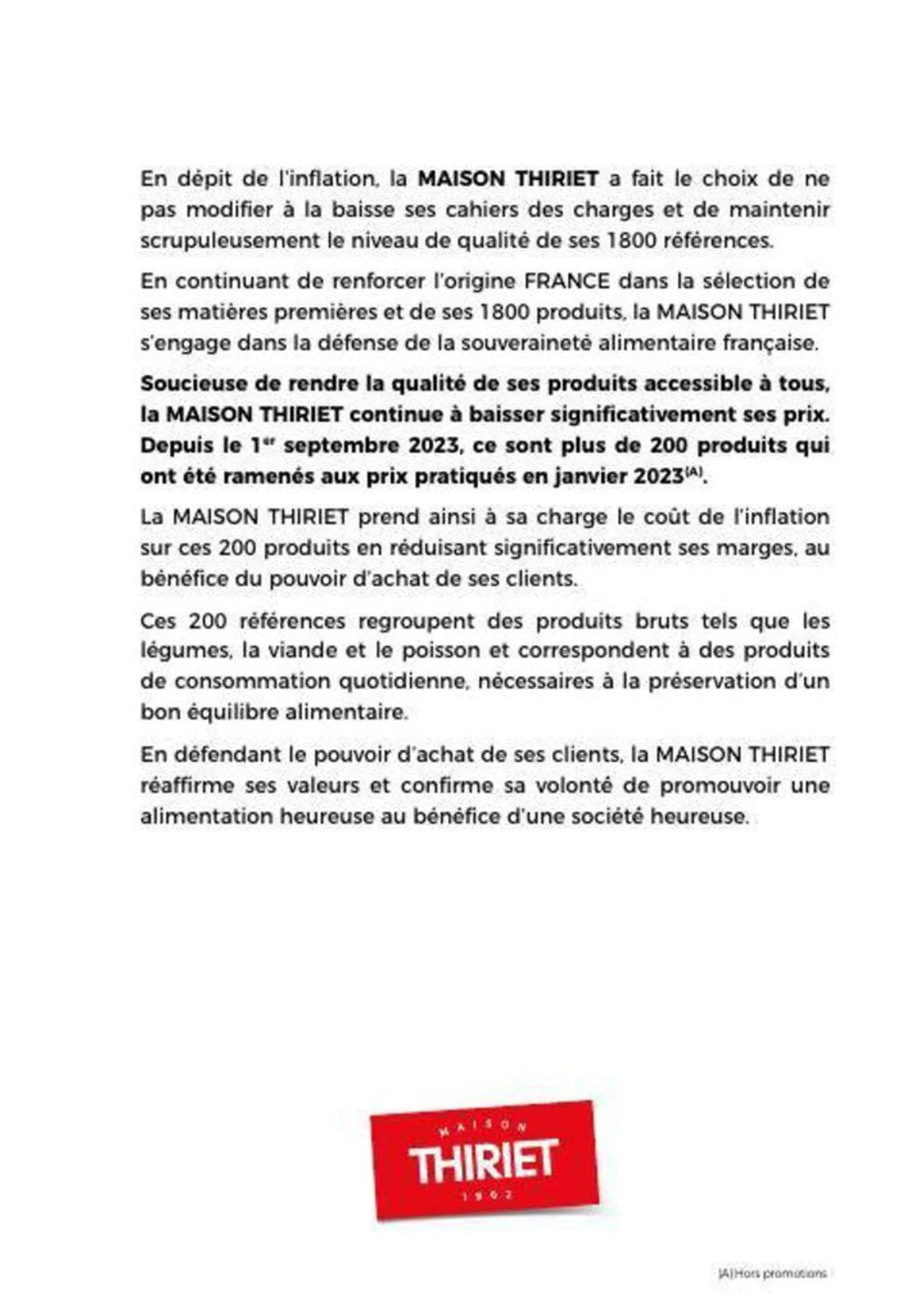 Catalogue Maison Thiriet du 24 juin au 28 juillet 2024 - Catalogue page 17