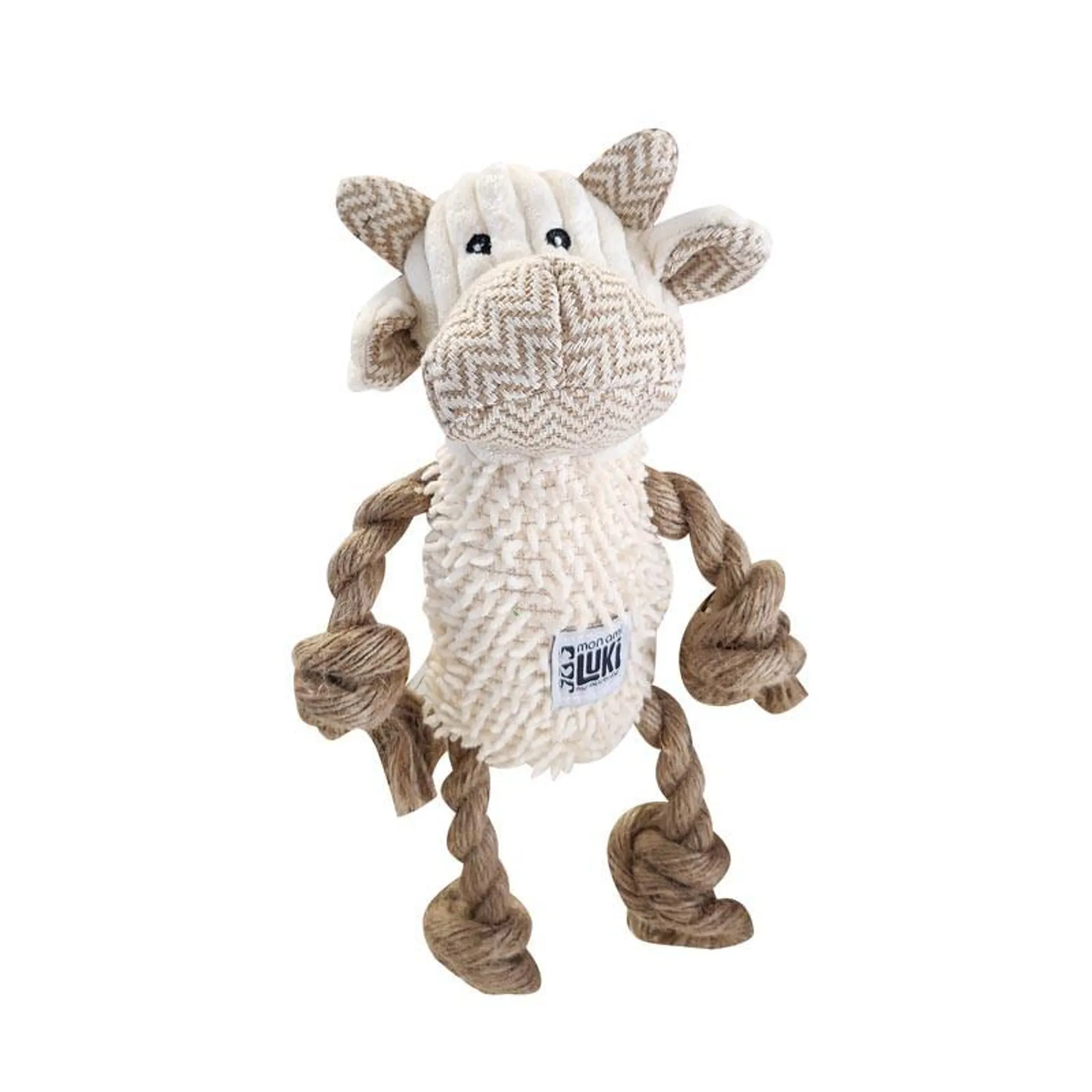 Jouet peluche animaux avec corde