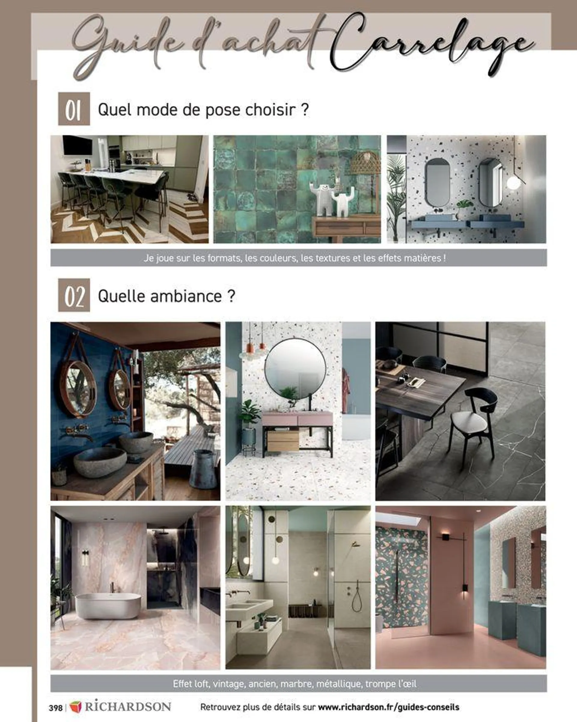 Salle de bains et carrelage 2024 du 23 mai au 31 décembre 2024 - Catalogue page 400