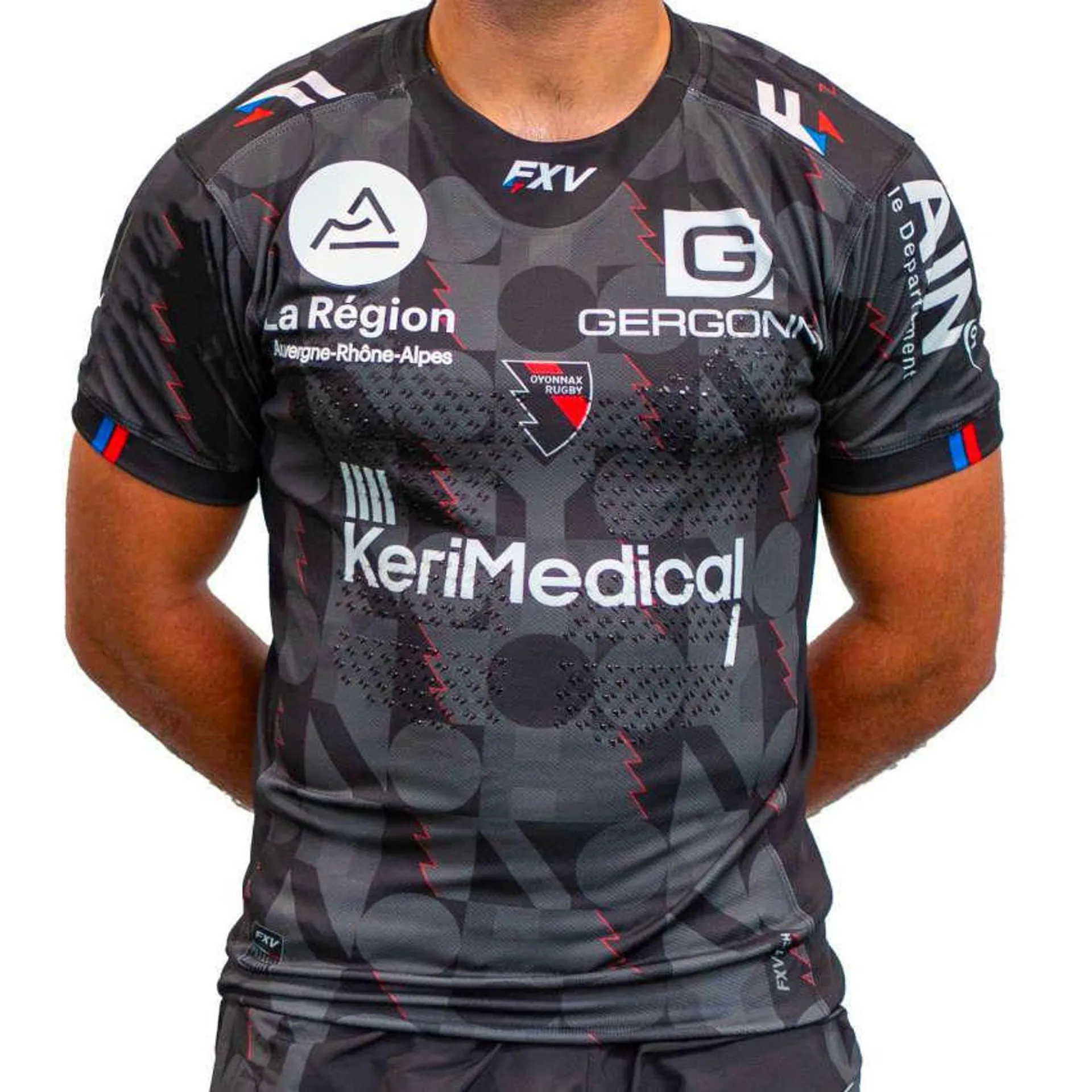 Maillot Rugby Oyonnax Pro Domicile 2023/2024 - Force XV