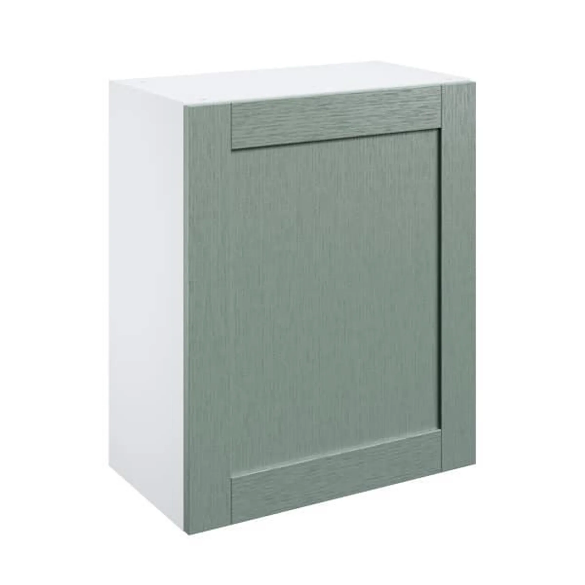 Meuble haut "Coline" vert sauge l.60 x h.72 x p.32 cm 1 porte