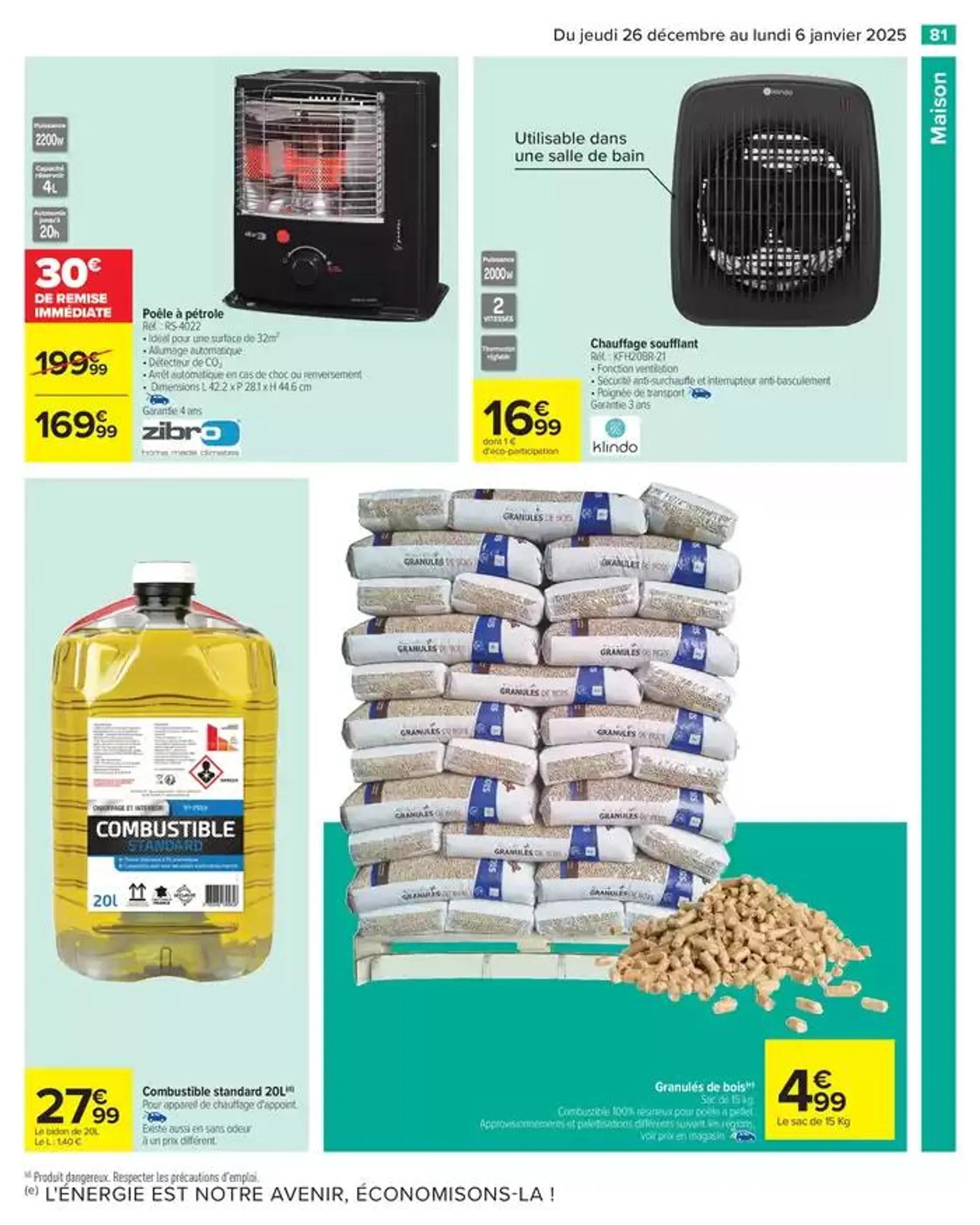 - 50% SUR LE 2ÈME PRODUIT du 26 décembre au 6 janvier 2025 - Catalogue page 87