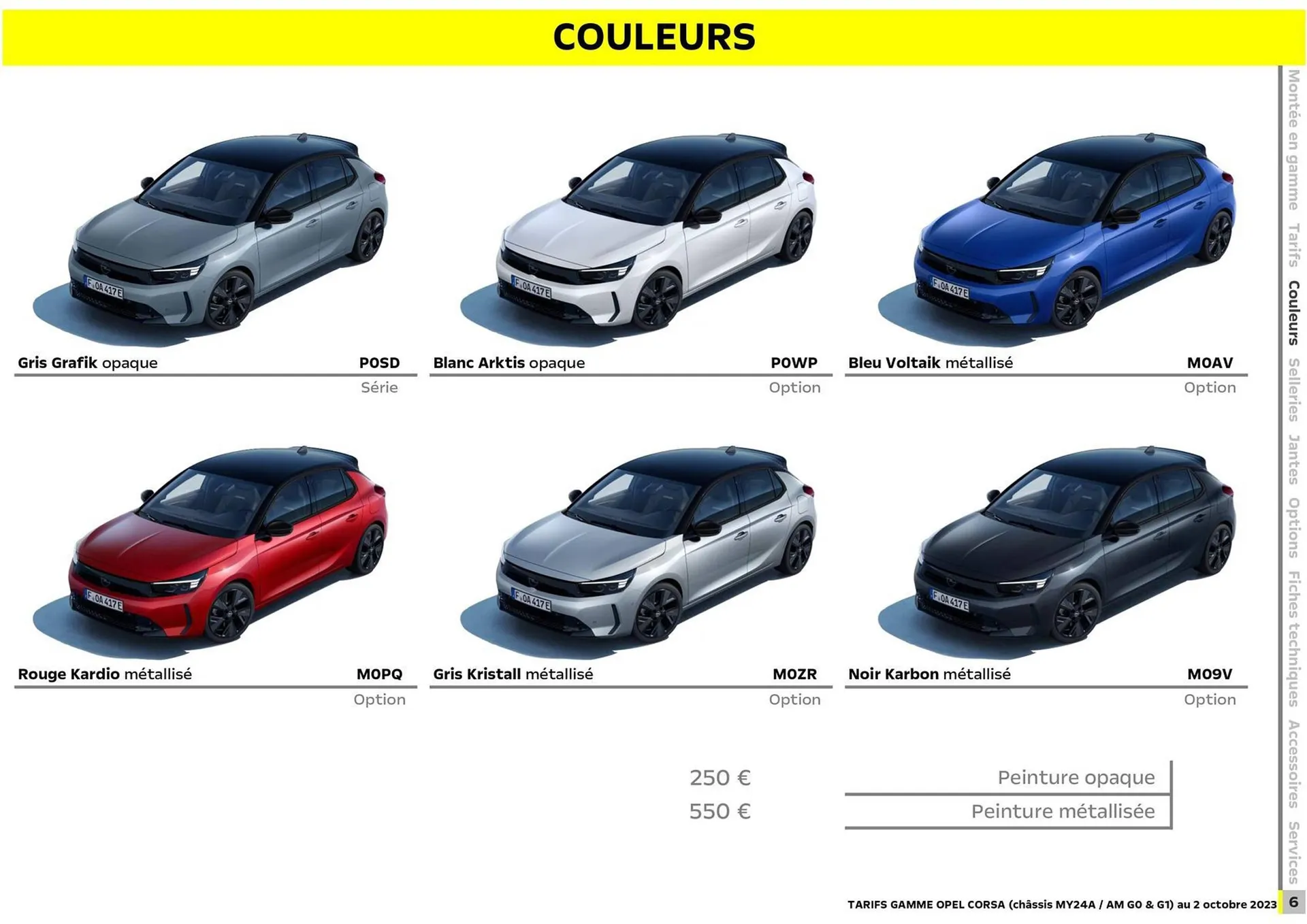 Catalogue Opel du 27 octobre au 27 octobre 2024 - Catalogue page 7