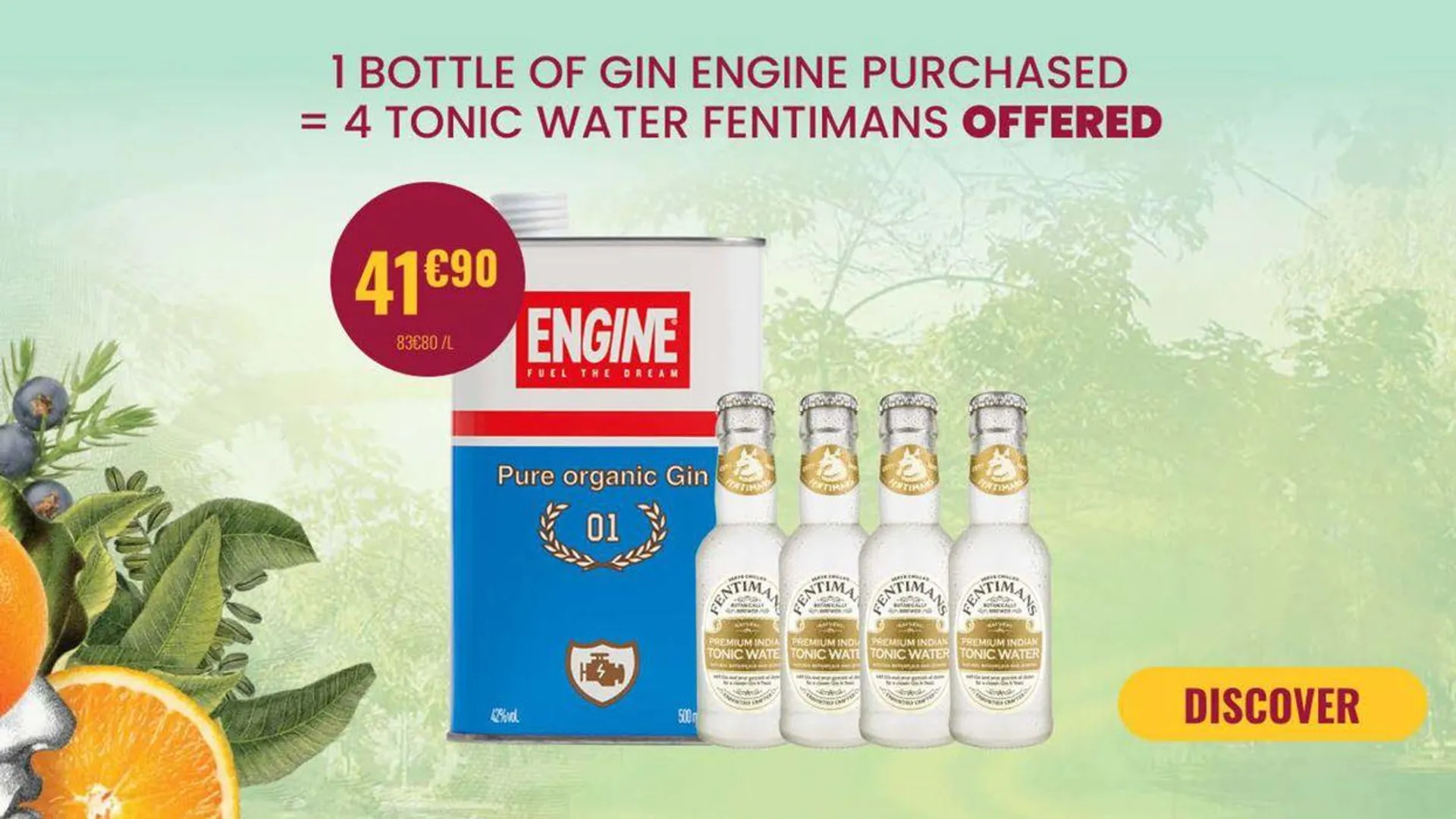 Pure organic Gin - 1