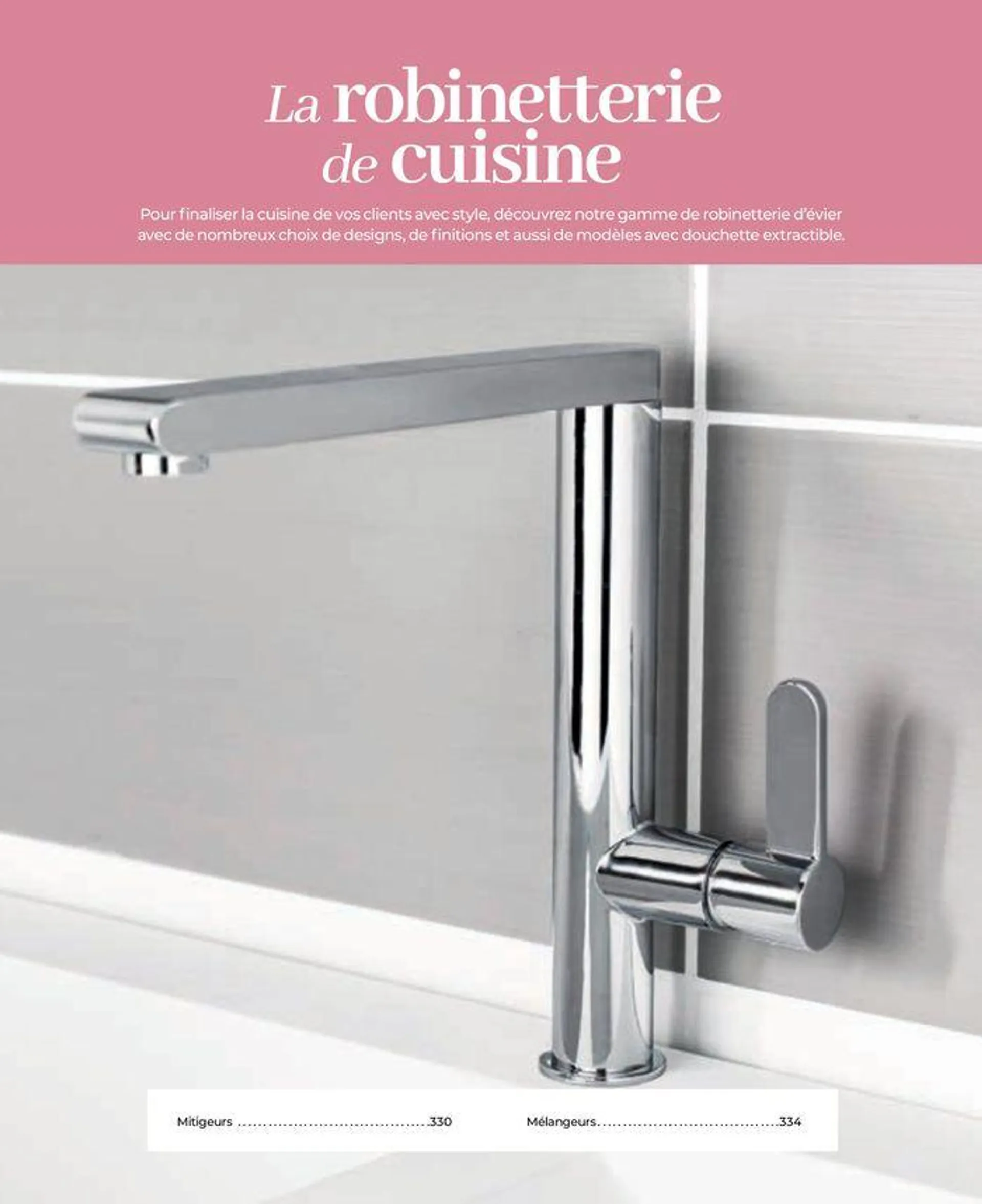 La salle de bain en toute sérénité du 17 janvier au 31 août 2024 - Catalogue page 328