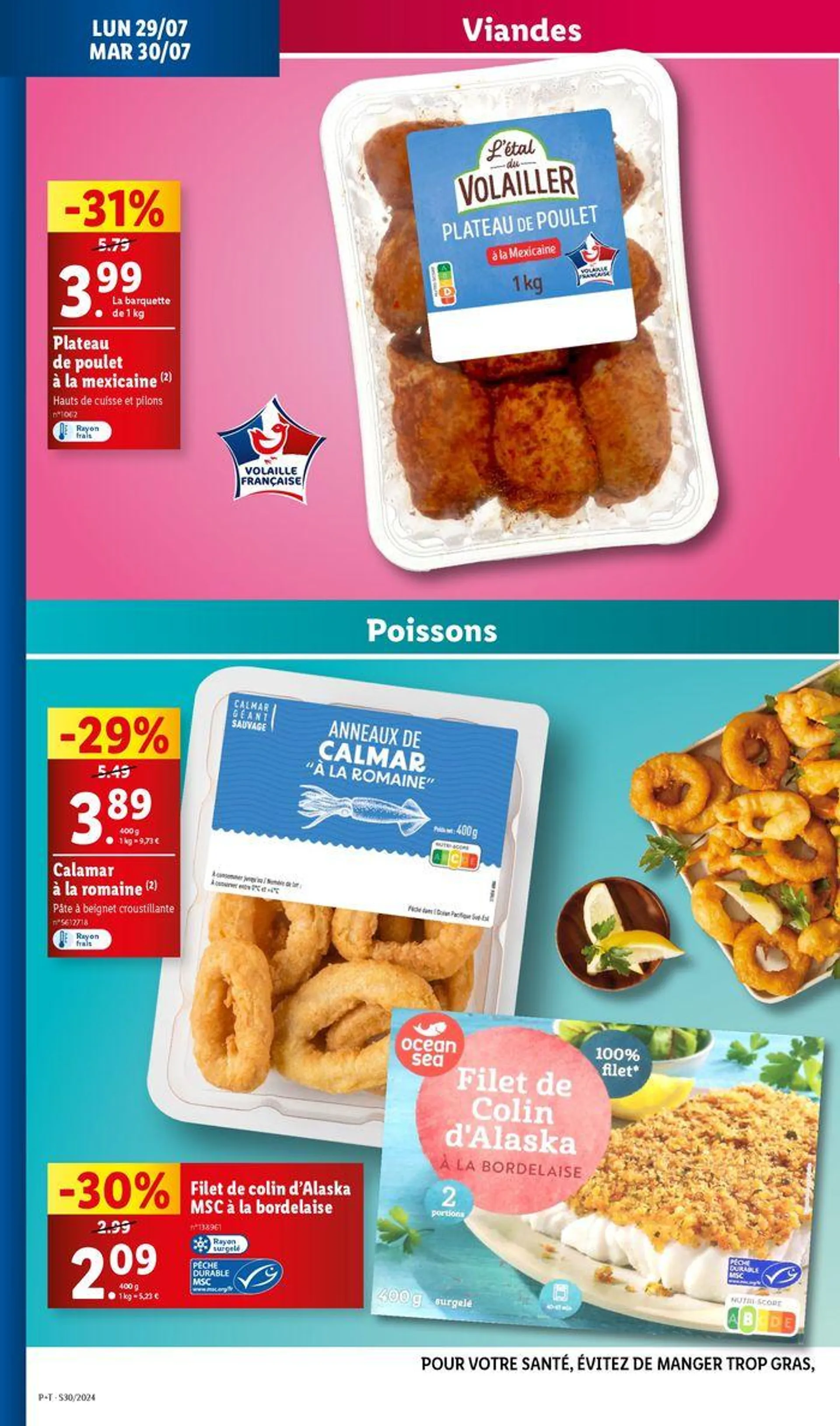 Profitez des journées opportunités pour dénicher vos produits du quotidien à prix Lidl du 24 juillet au 30 juillet 2024 - Catalogue page 36