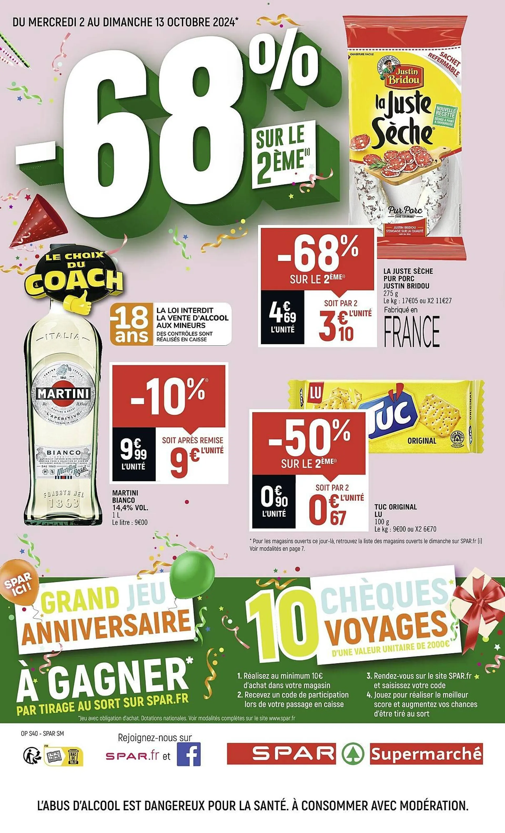 Catalogue Spar du 1 octobre au 13 octobre 2024 - Catalogue page 12