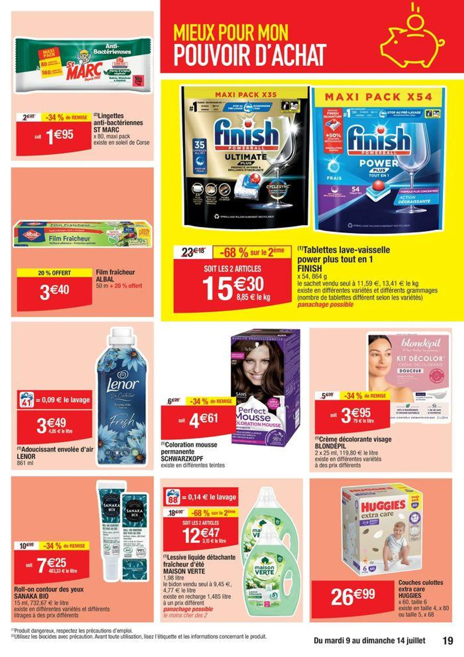 Mieux pour mon pouvoir d’achat du 9 juillet au 14 juillet 2024 - Catalogue page 19