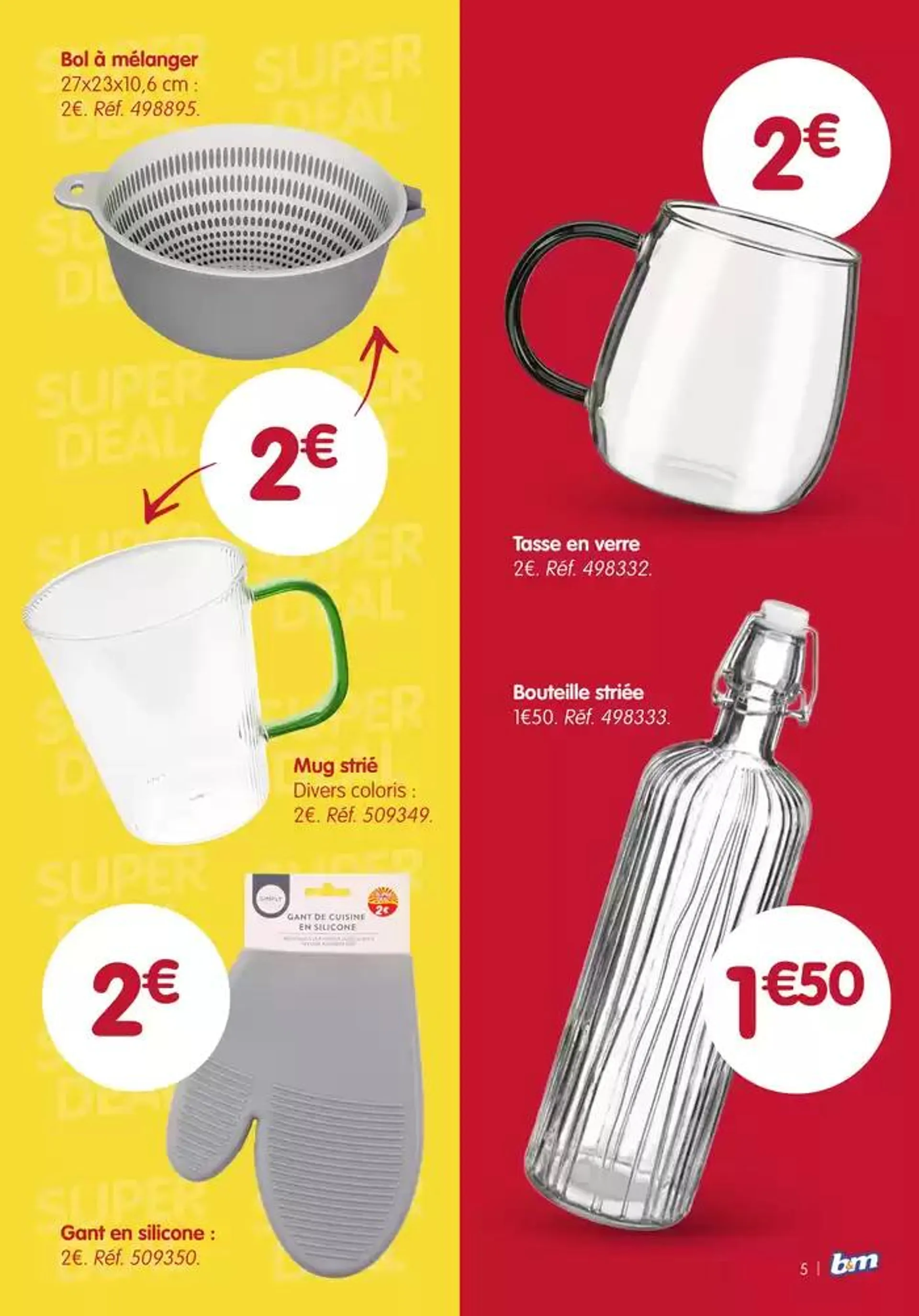 B&M: Super Deal du 26 décembre au 28 janvier 2025 - Catalogue page 5