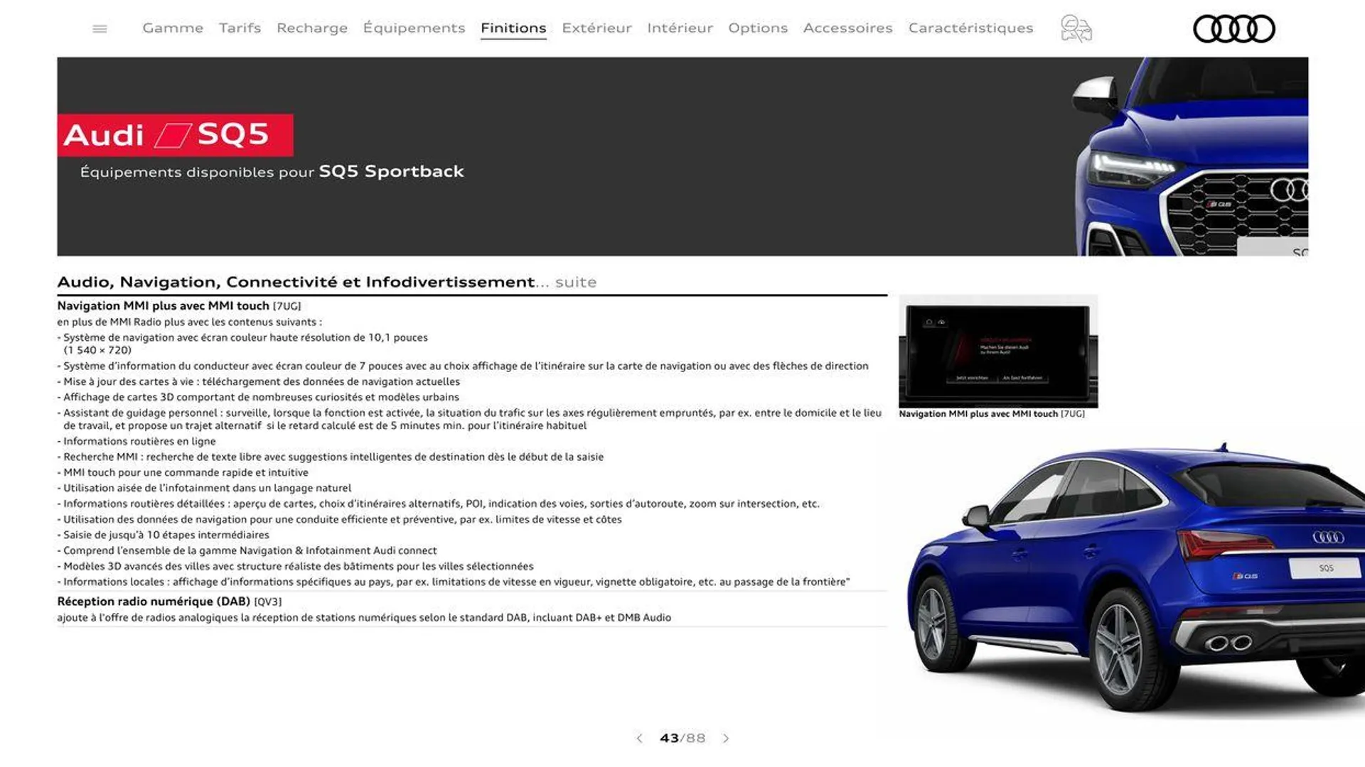 Audi Q5 du 20 août au 31 décembre 2024 - Catalogue page 43