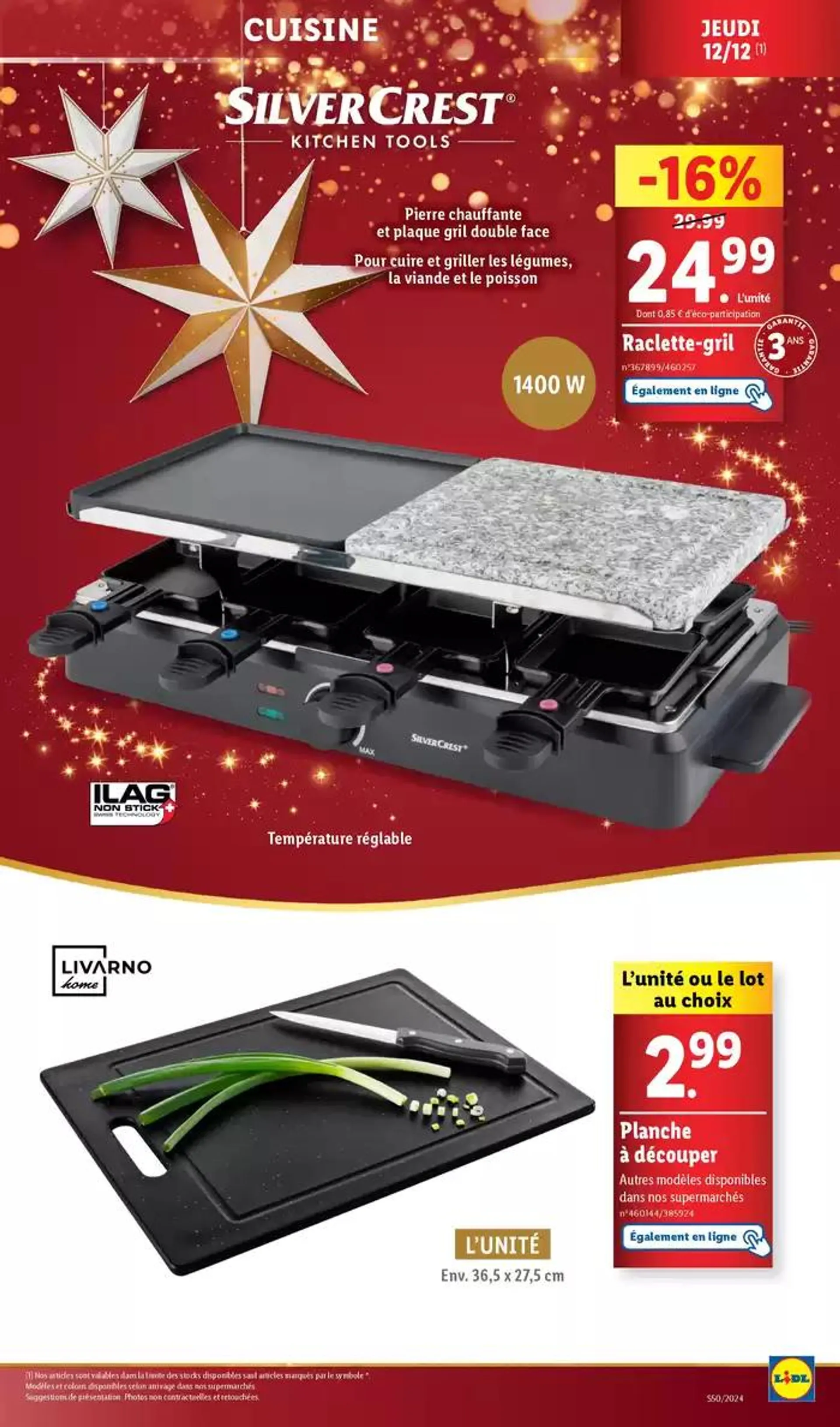 Retrouvez tout le nécessaire chez Lidl pour concocter des plats réconfortants cet hiver! du 12 décembre au 17 décembre 2024 - Catalogue page 5