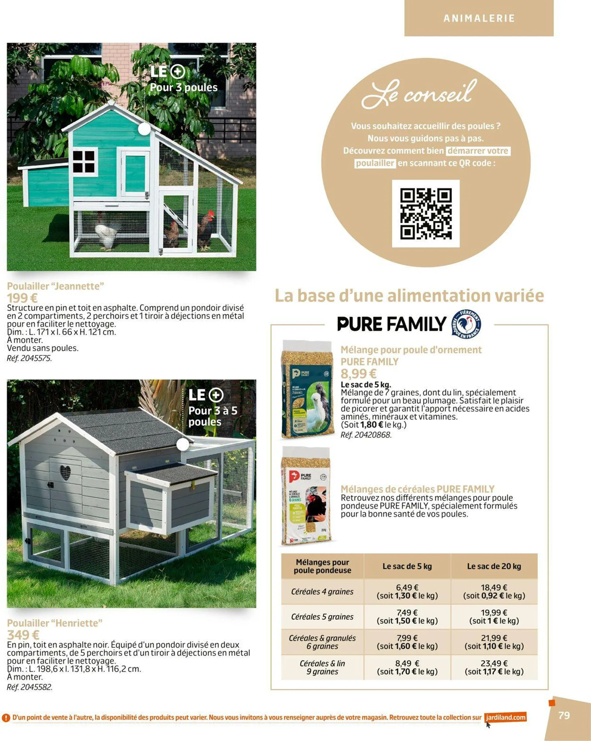 Jardiland Catalogue actuel du 1 mars au 31 août 2024 - Catalogue page 79