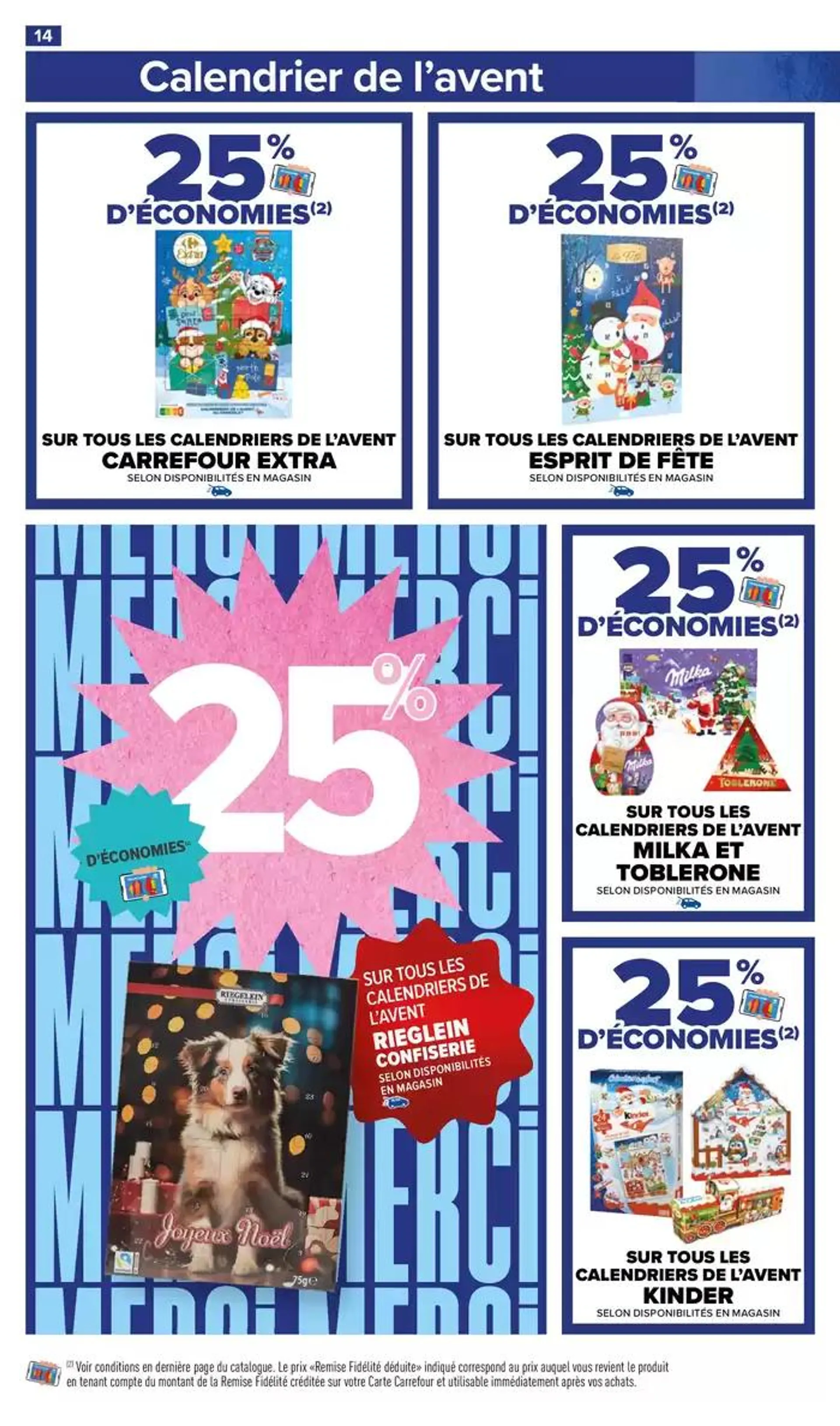 20 ANS DE FIDÉLITÉ, ÇA SE FÊTE du 29 octobre au 10 novembre 2024 - Catalogue page 16