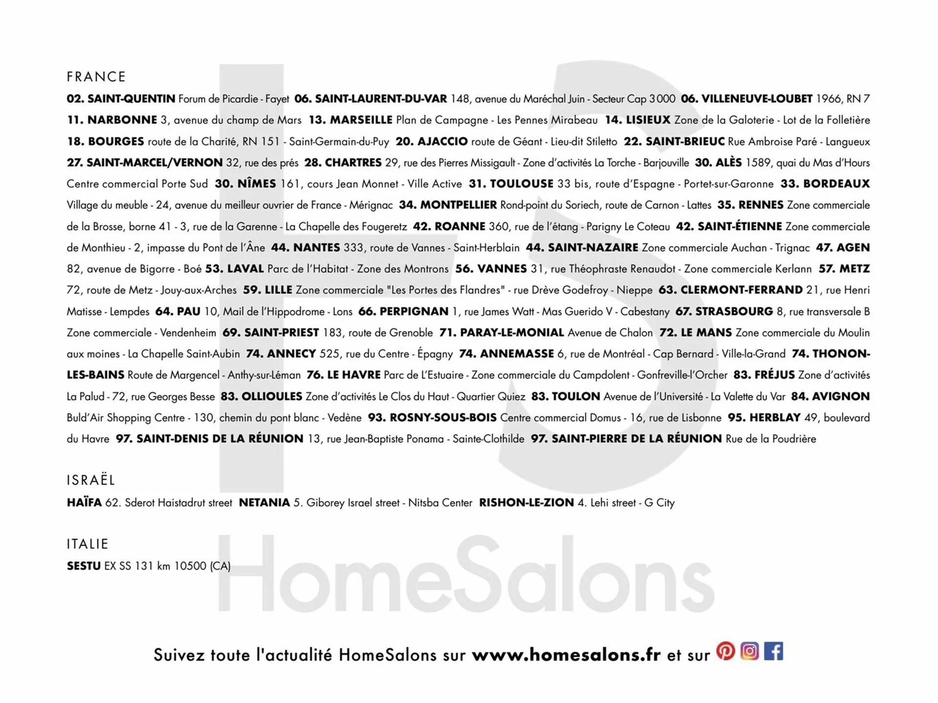 Catalogue Home Salons du 9 mai au 31 janvier 2024 - Catalogue page 97