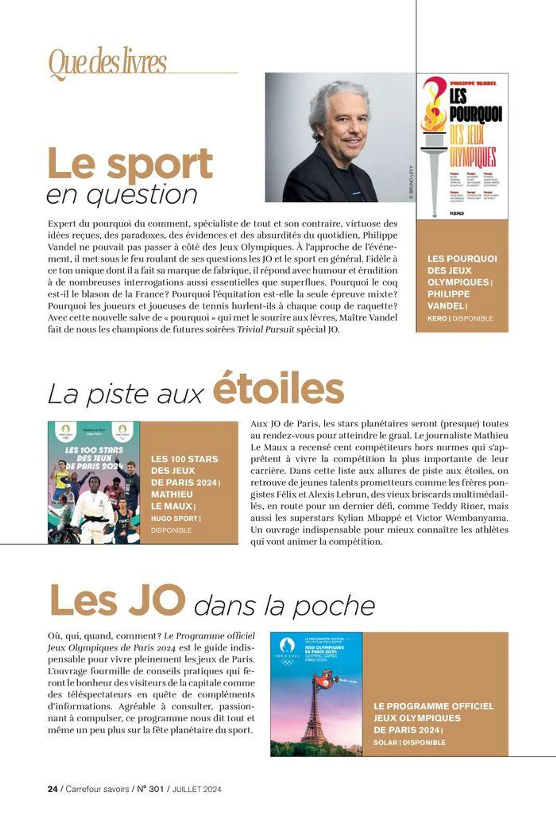 À chacun sa culture du 2 juillet au 30 juillet 2024 - Catalogue page 24