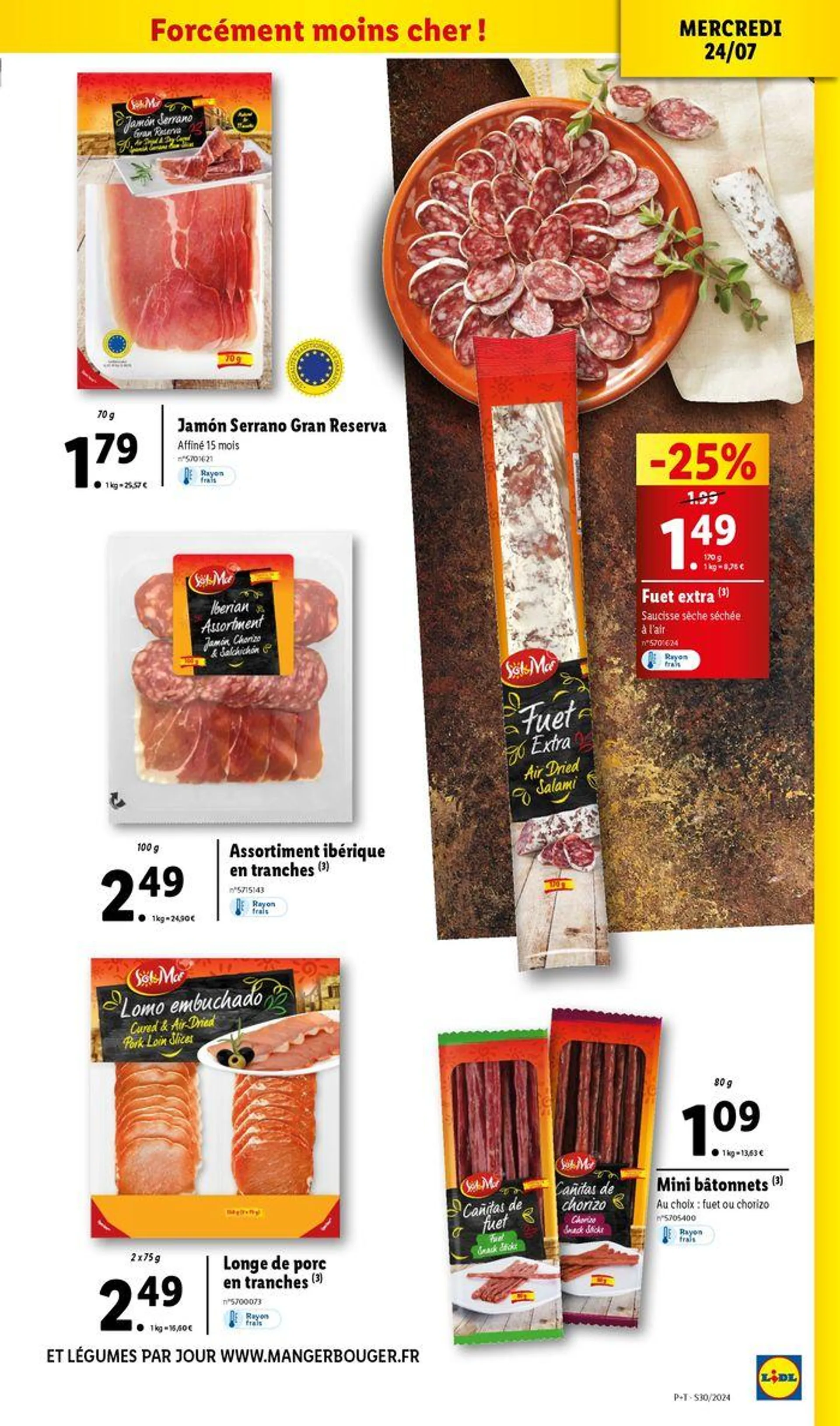 Profitez des journées opportunités pour dénicher vos produits du quotidien à prix Lidl du 24 juillet au 30 juillet 2024 - Catalogue page 23