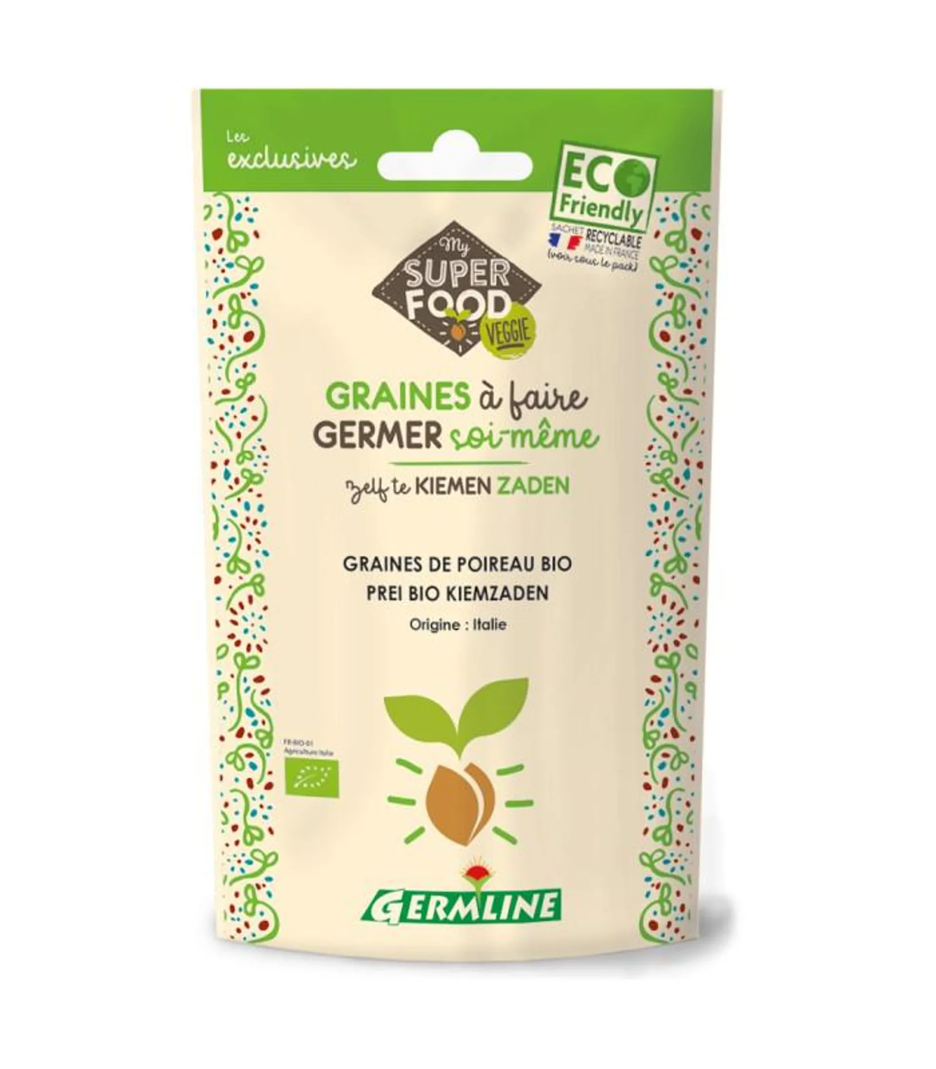 Graines à germer Poireau (50g)