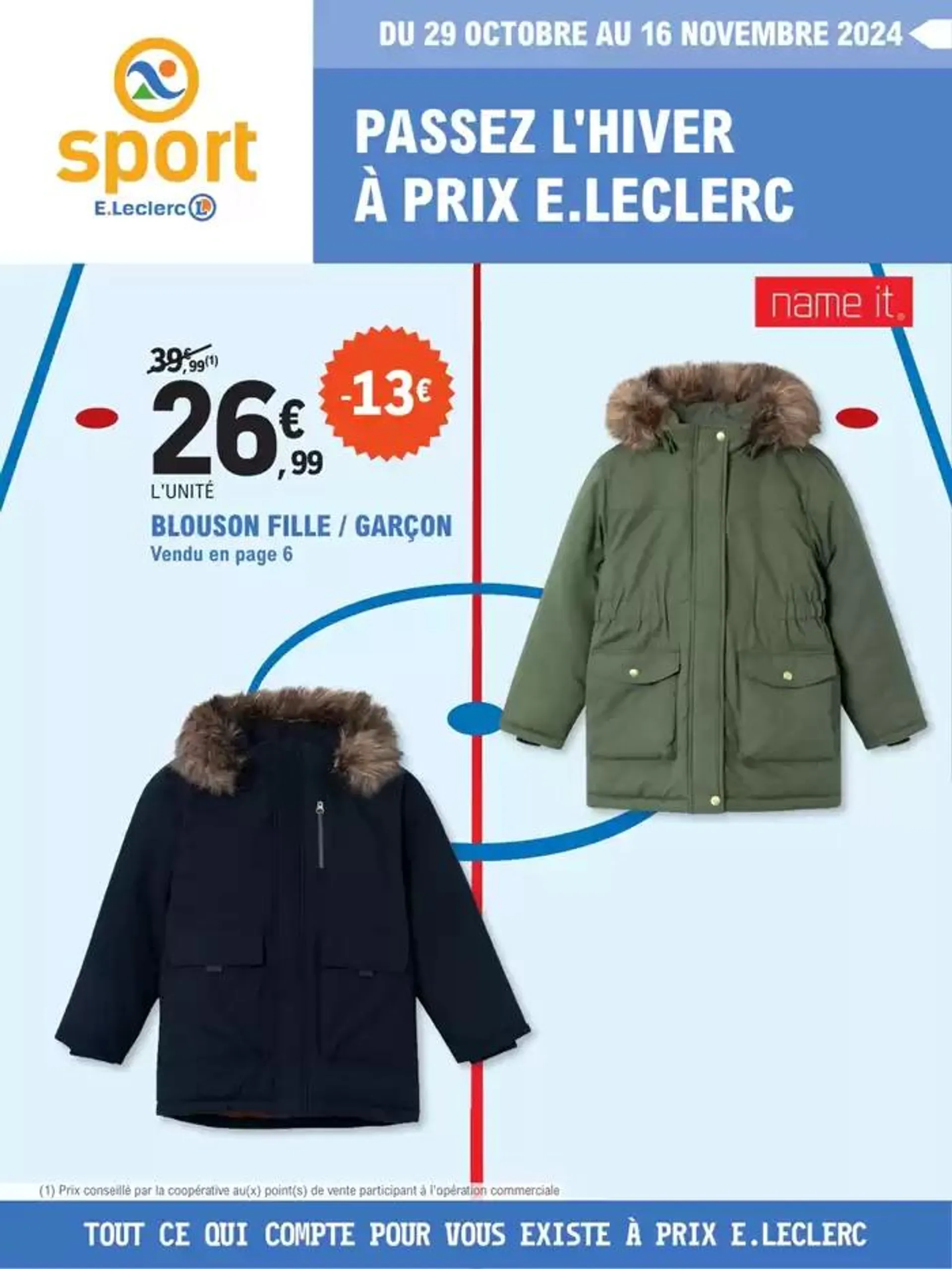 E.Leclerc Sports Hiver - 1