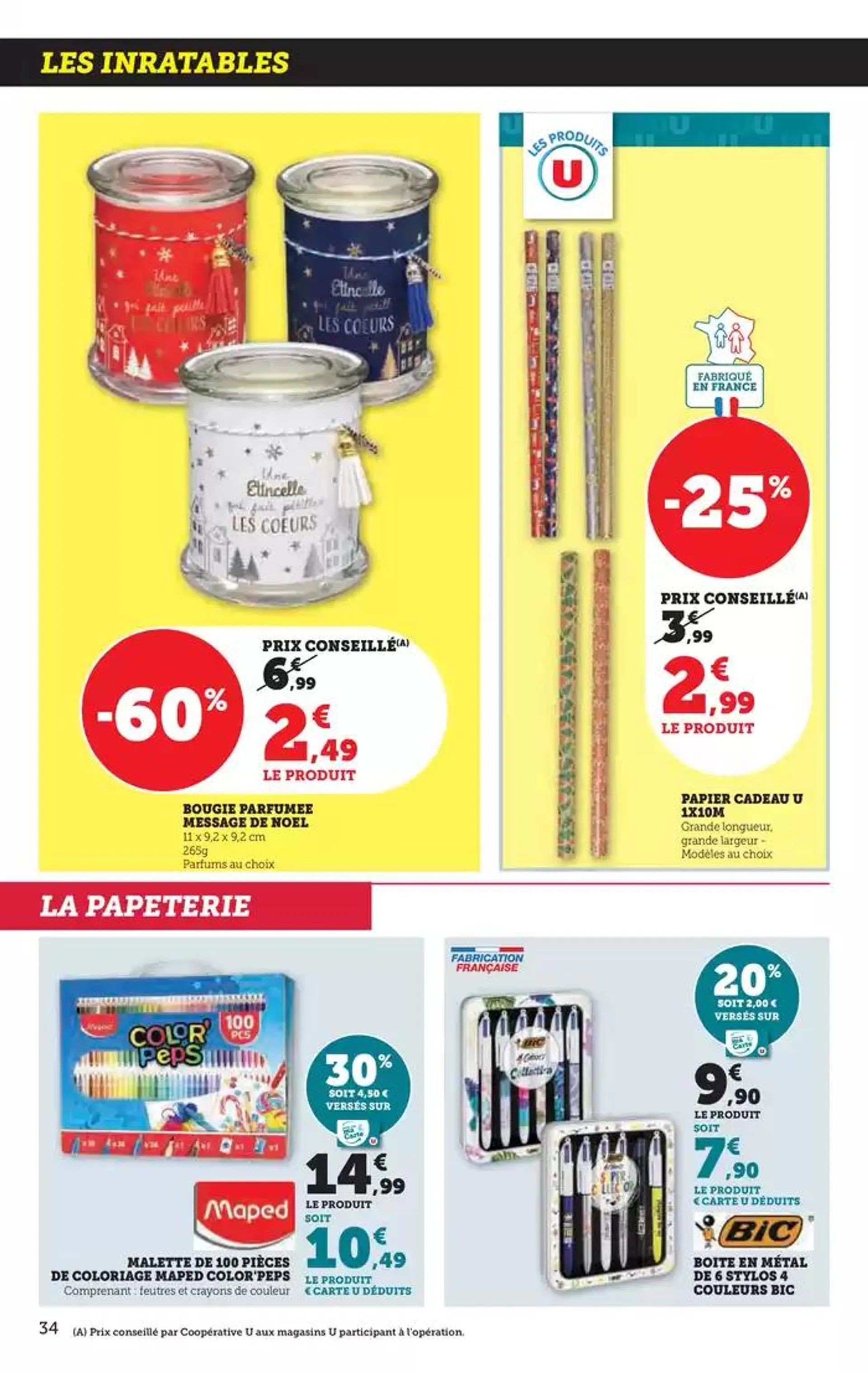 Préparez Noël du 10 décembre au 24 décembre 2024 - Catalogue page 34