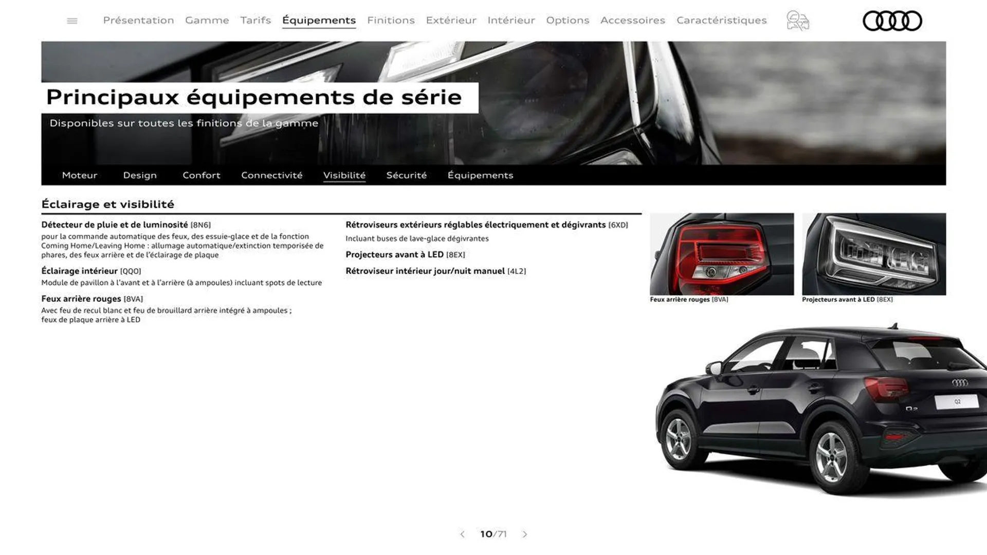 Audi Q2 du 20 août au 31 décembre 2024 - Catalogue page 10