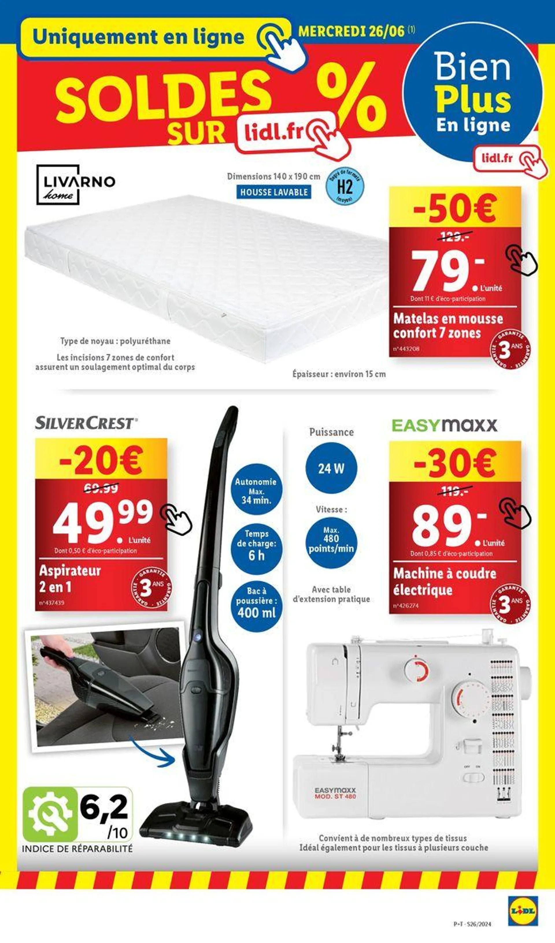 Retrouvez les offres Lidl de la semaine : bricolage, jardin et cuisine ! du 27 juin au 1 juillet 2024 - Catalogue page 9