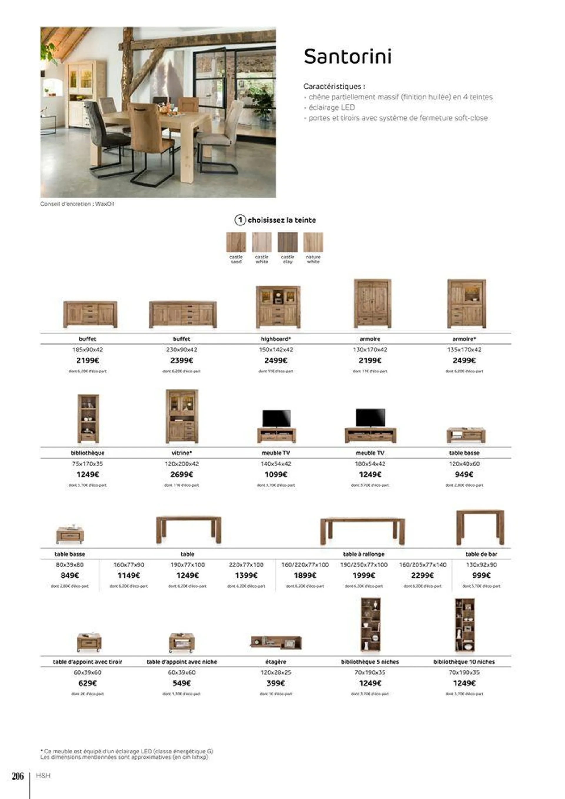 FAUTEUILS ET CANAPÉS  du 15 février au 30 novembre 2024 - Catalogue page 206