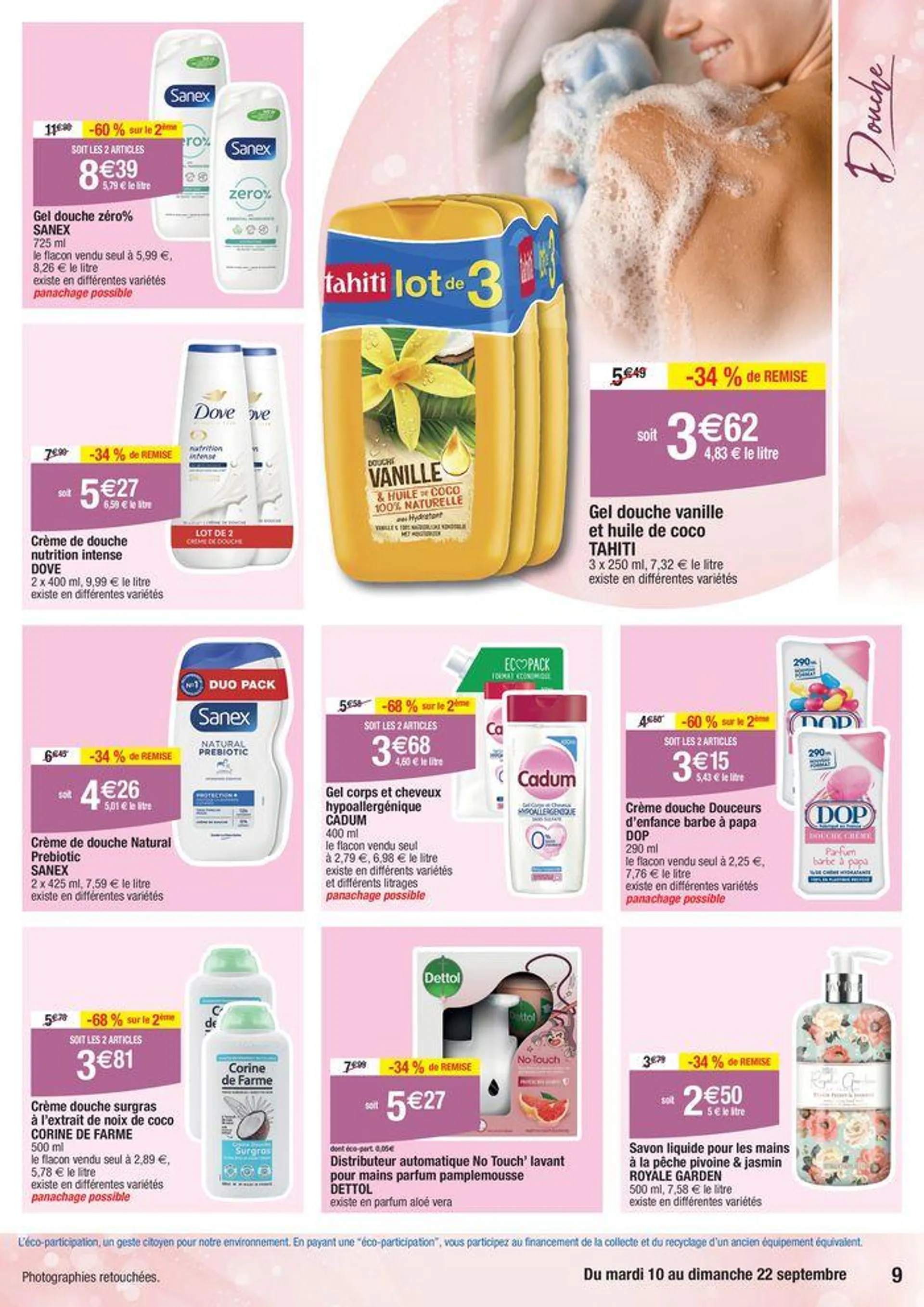 Beauté du 10 septembre au 22 septembre 2024 - Catalogue page 9