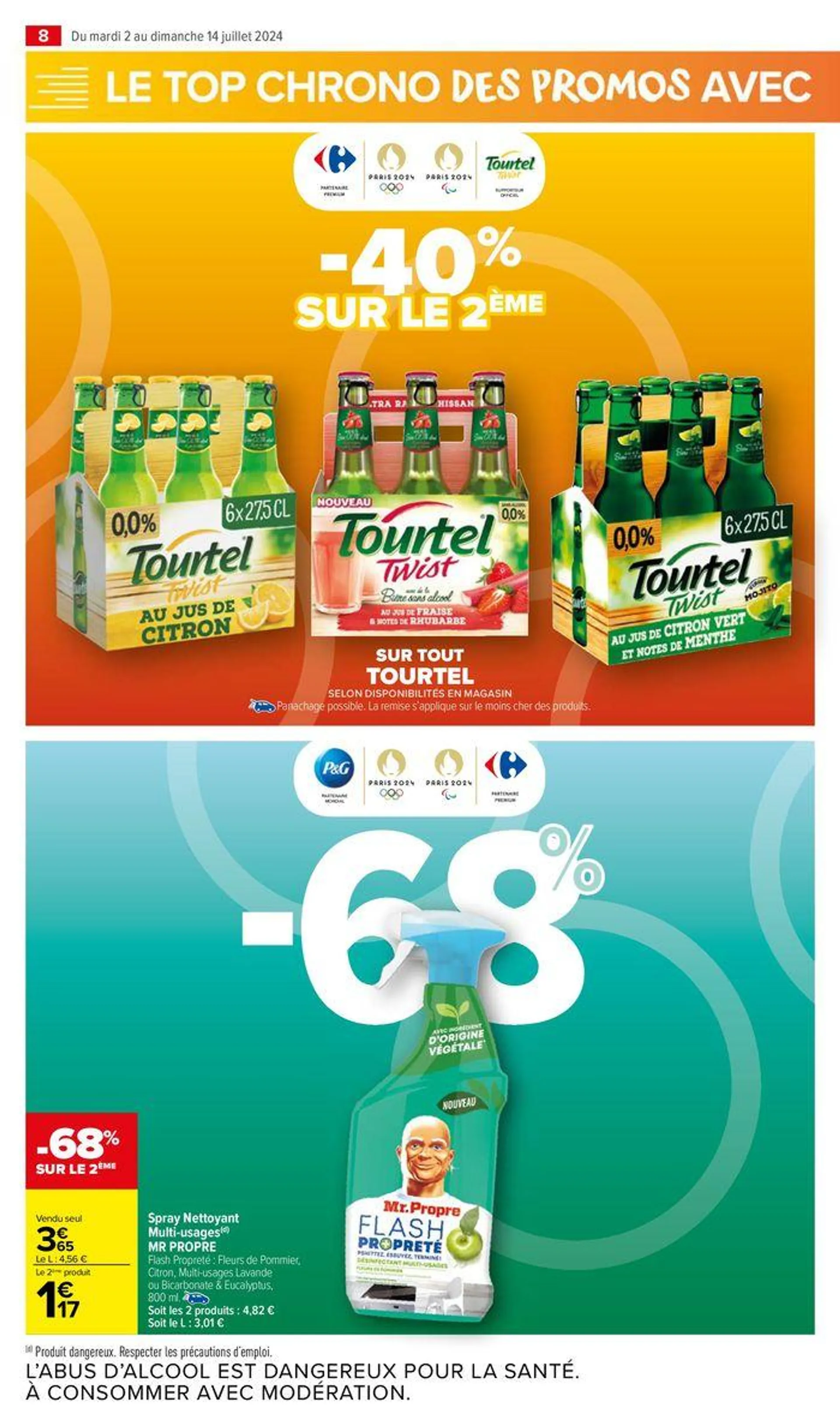 -50% sur le deuxième du 2 juillet au 14 juillet 2024 - Catalogue page 12