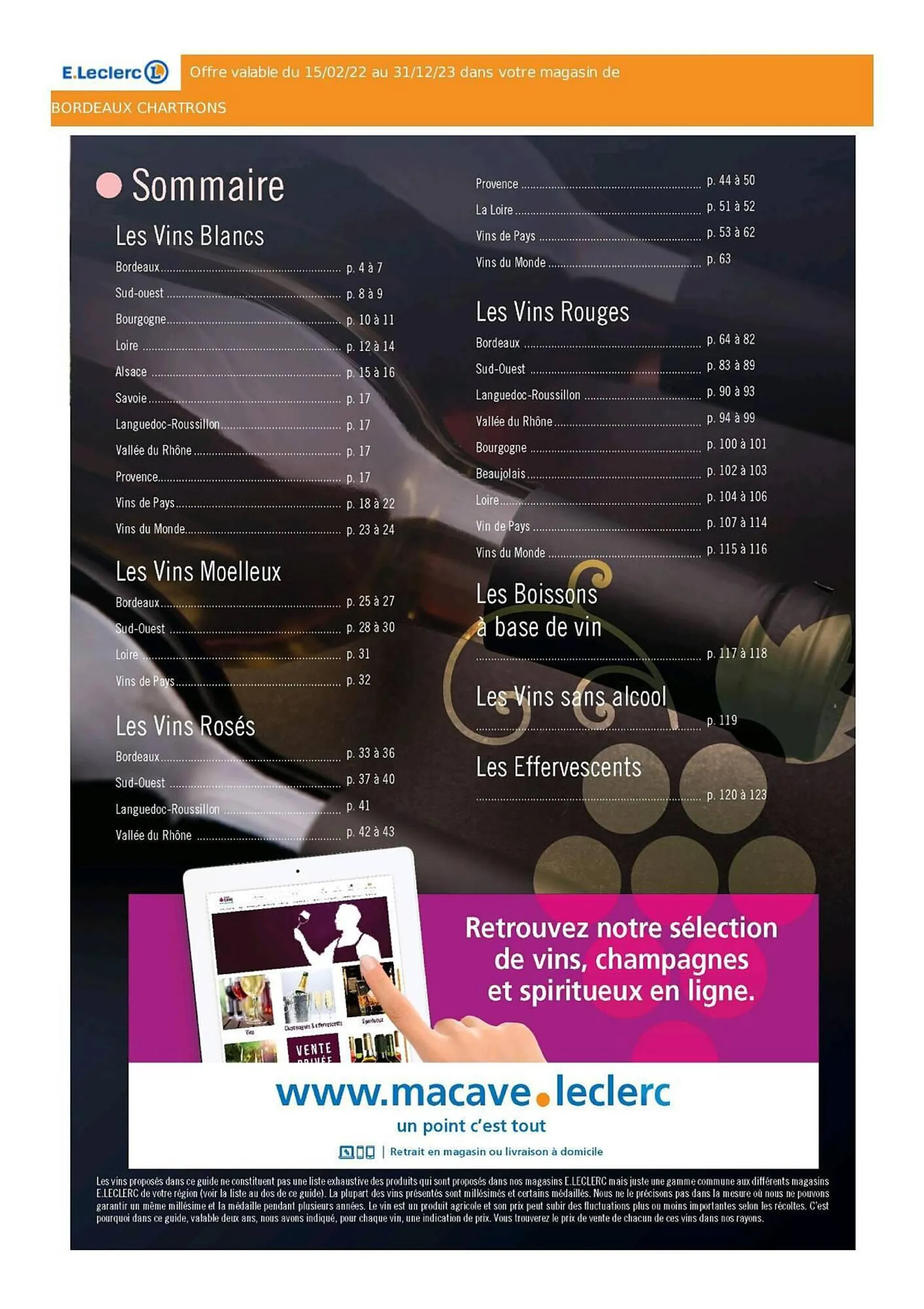 Catalogue E.Leclerc - Guide des Vins - 3