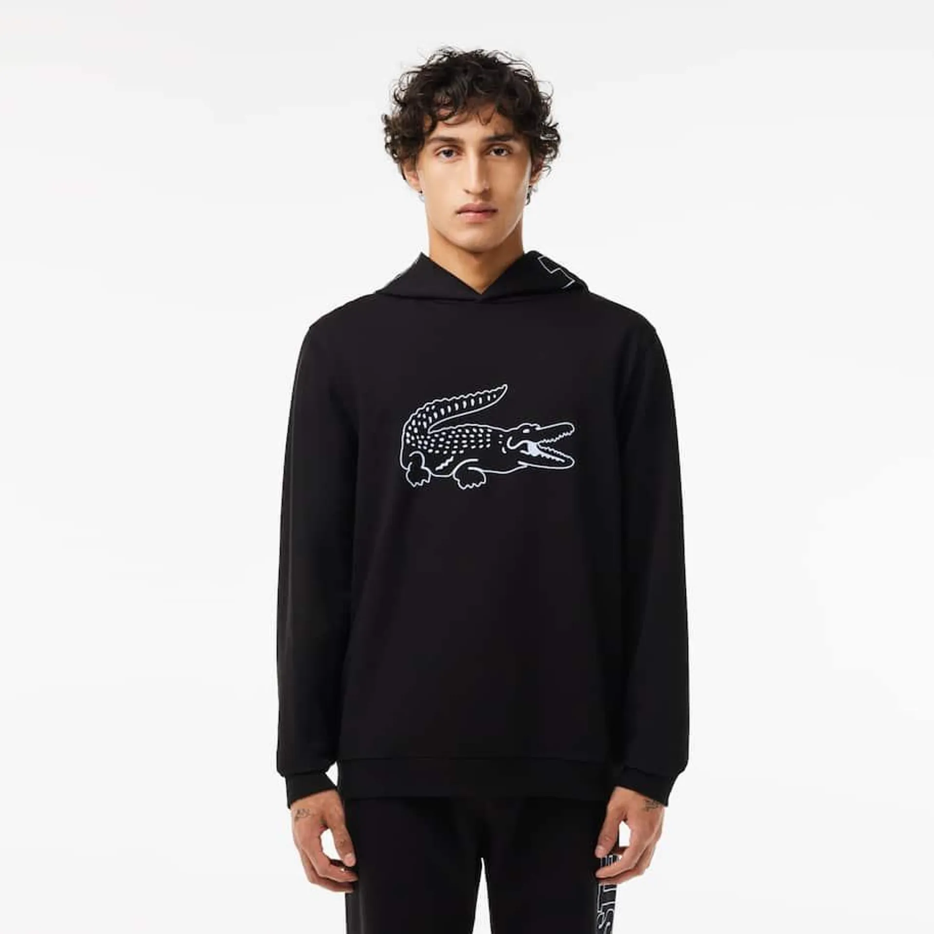 Sweatshirt d'intérieur à capuche en molleton