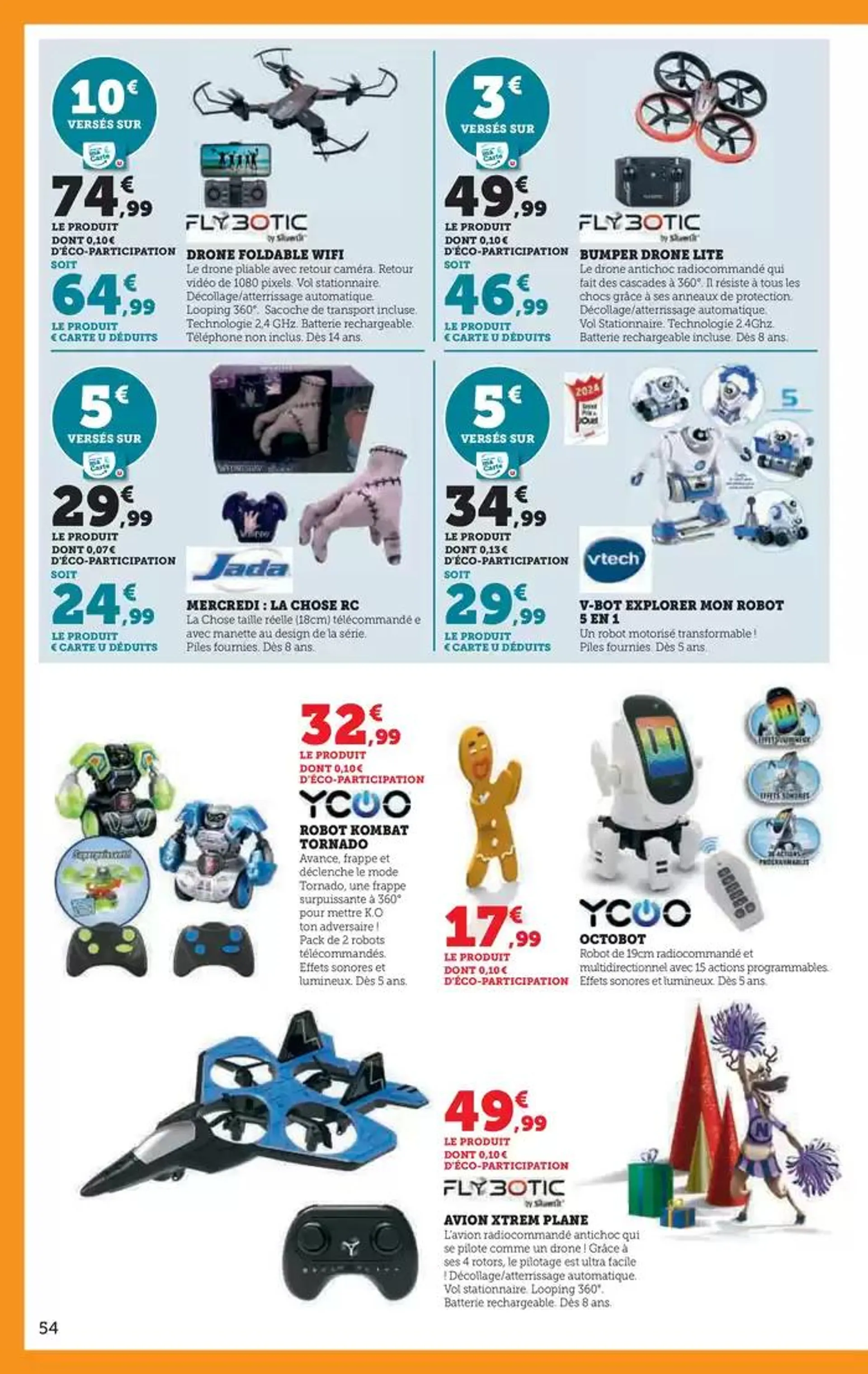 Jouets du 22 octobre au 8 décembre 2024 - Catalogue page 54