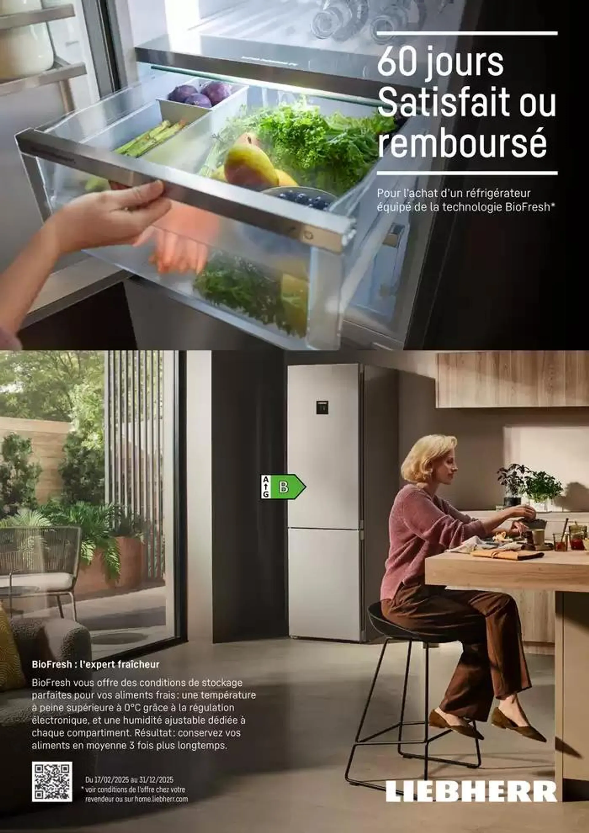 LIEBHERR FROID du 17 février au 31 décembre 2025 - Catalogue page 1
