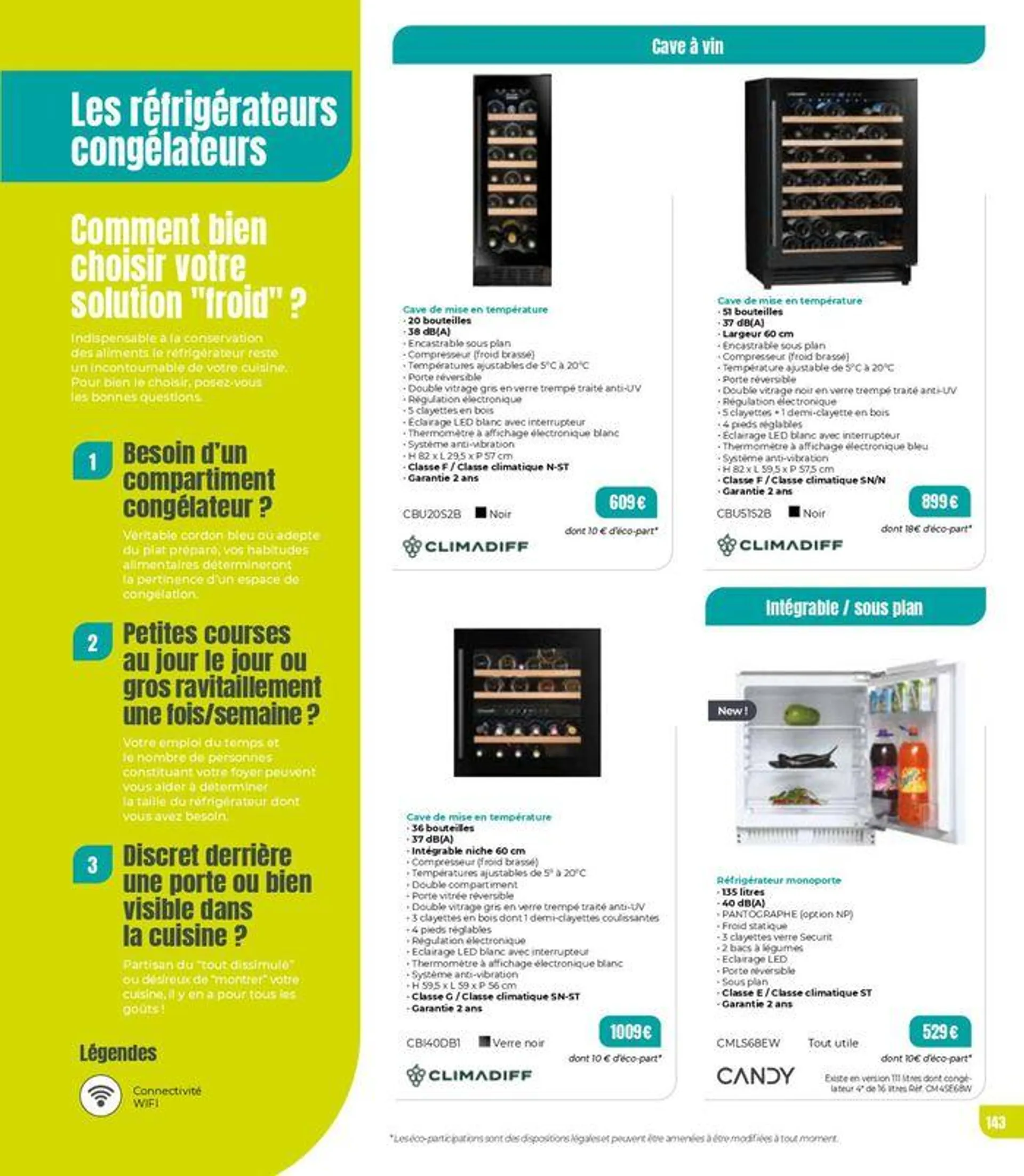 Consultez le menu avant de vous mettre en cuisine. du 7 août au 31 décembre 2024 - Catalogue page 143